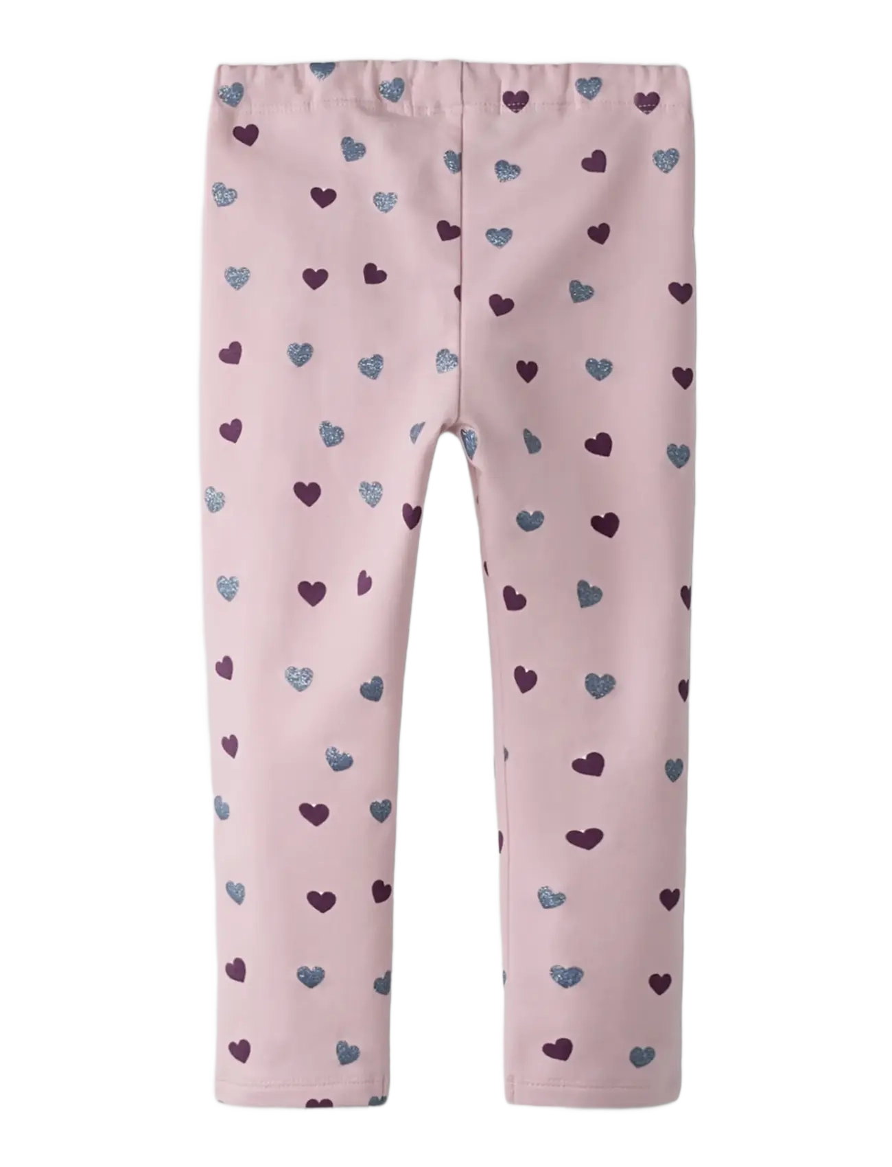 name it - NMFSOLEA LEGGING SWE BRU - retuusid - parfait pink - 2