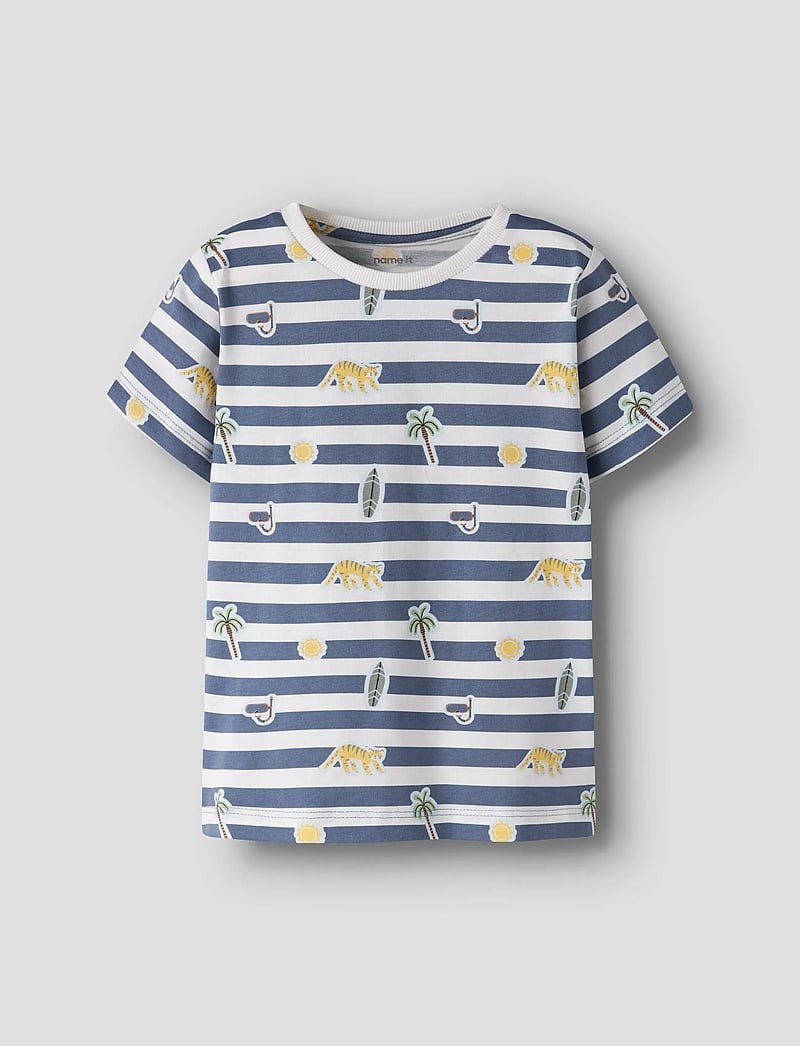 name it - NMMDANNY 3P SS TOP - kurzärmelige - cloud dancer - 4