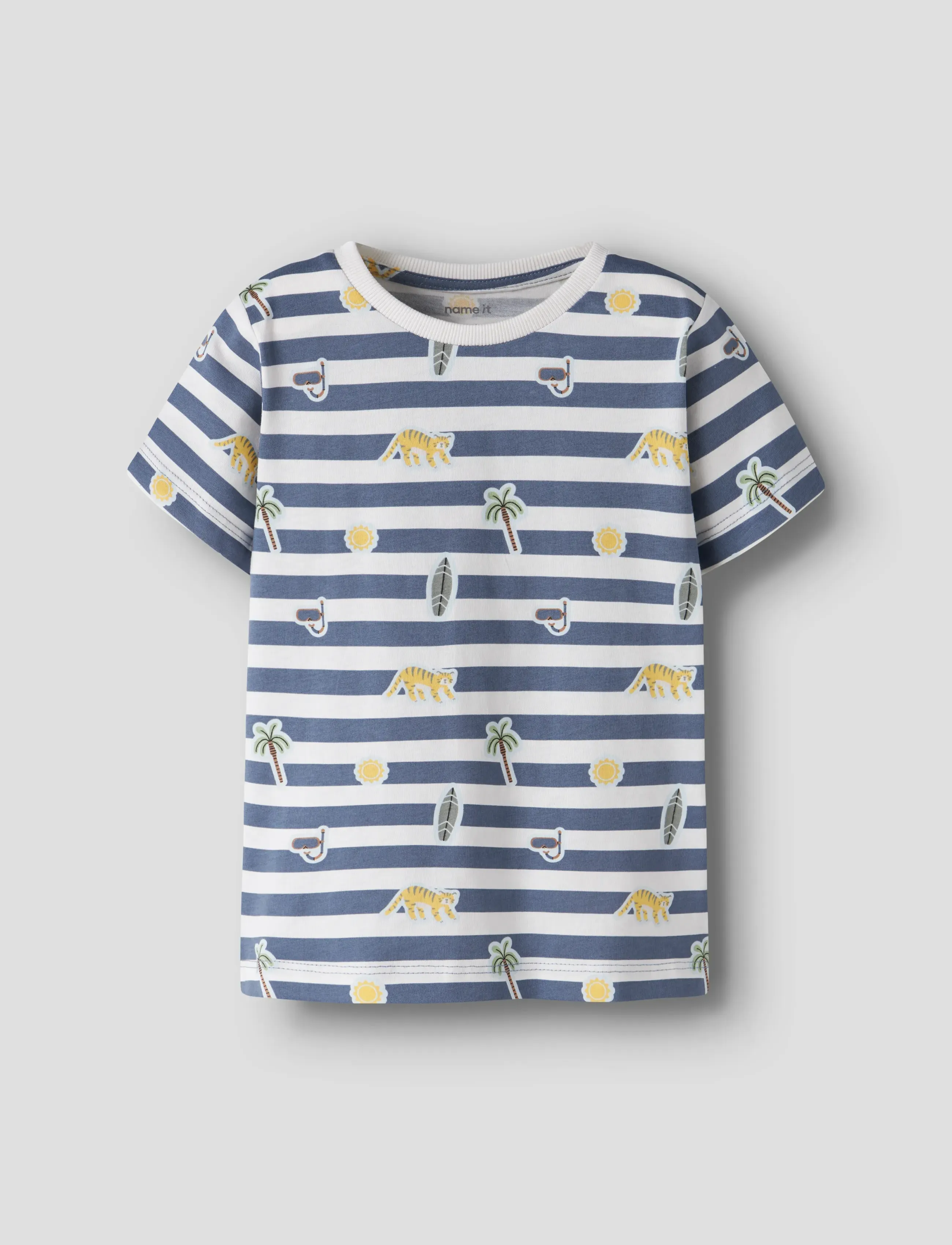 name it - NMMDANNY 3P SS TOP - t-shirts - cloud dancer - 4