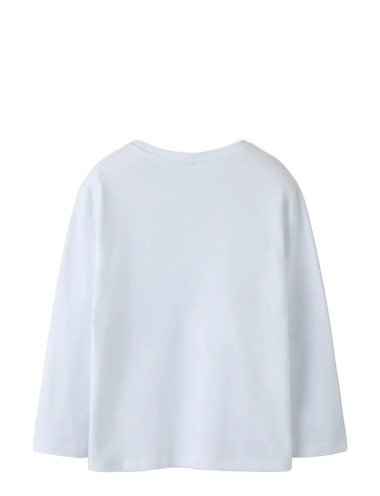 name it - NKMSEBASTIAN LS NREG TOP - ilgomis rankovėmis - bright white - 1