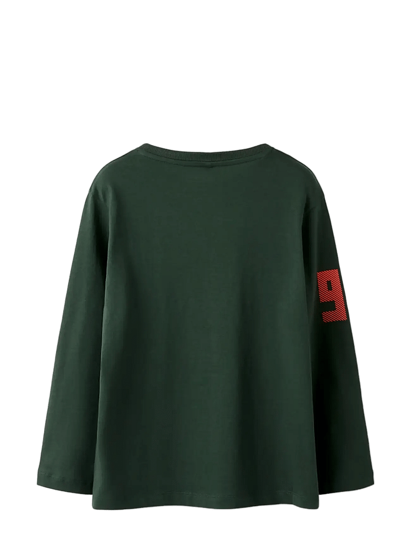 name it - NKMSEBASTIAN LS NREG TOP - langärmelig - deep forest - 1