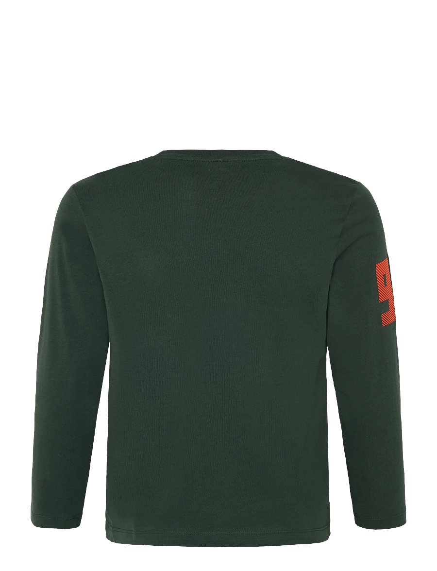 name it - NKMSEBASTIAN LS NREG TOP - langärmelig - deep forest - 1