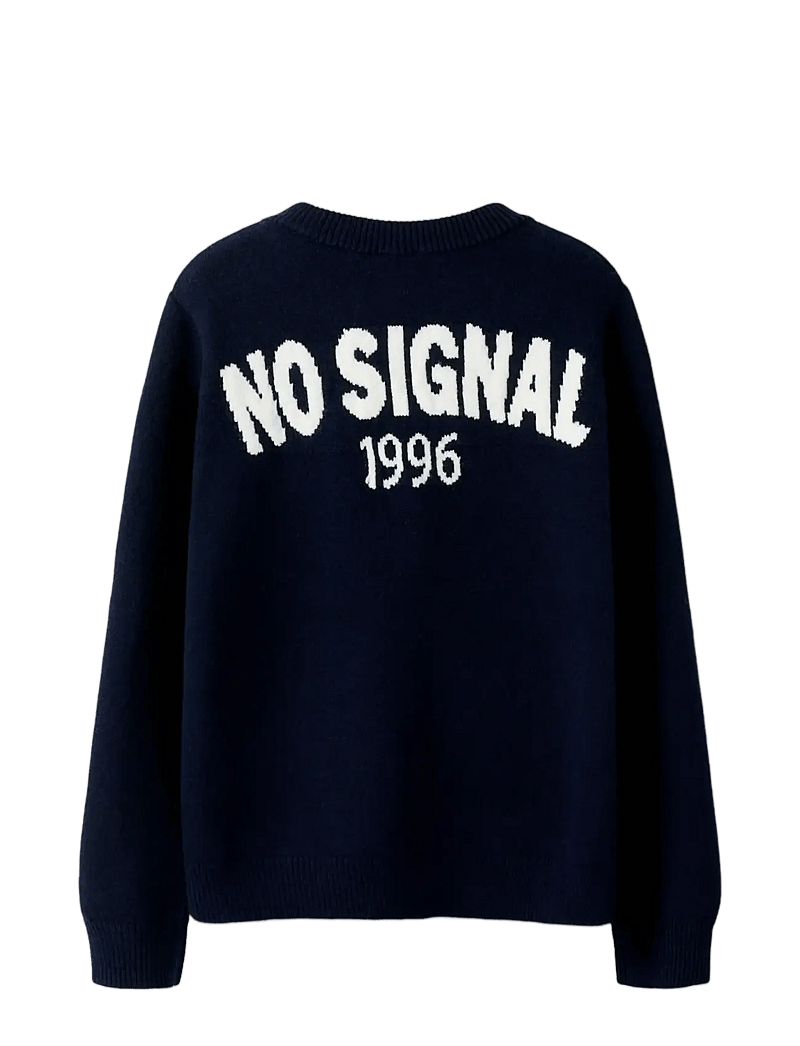 name it - NKMSAXO LS KNIT - gensere - navy blazer - 2