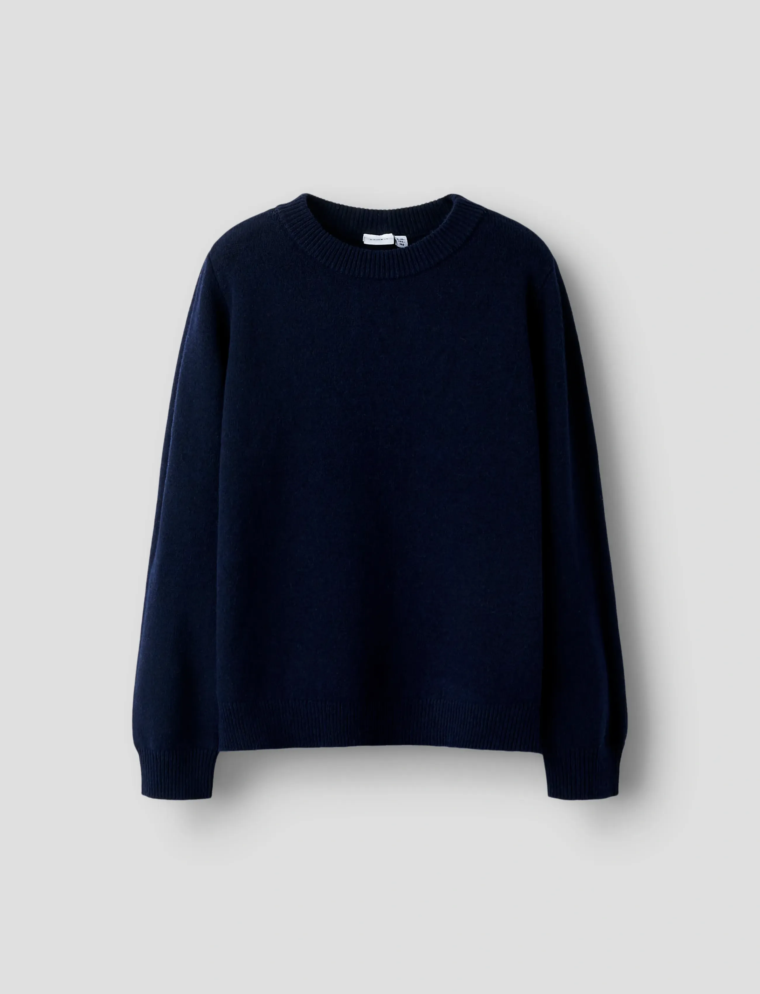name it Nkmsaxo Ls Knit, 122-128, Navy, Strik > Pullovere, Børn