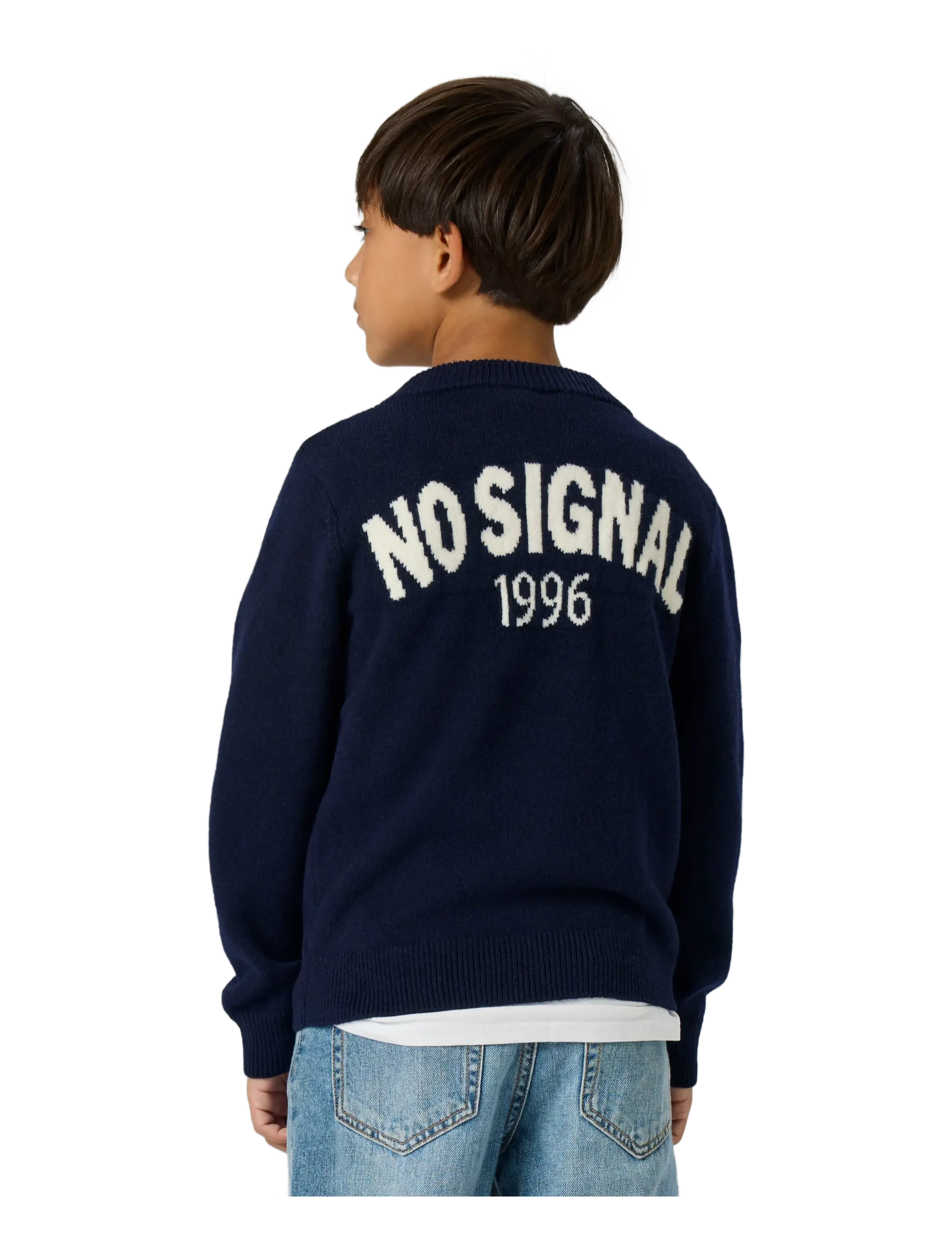 name it - NKMSAXO LS KNIT - džemprid - navy blazer - 3