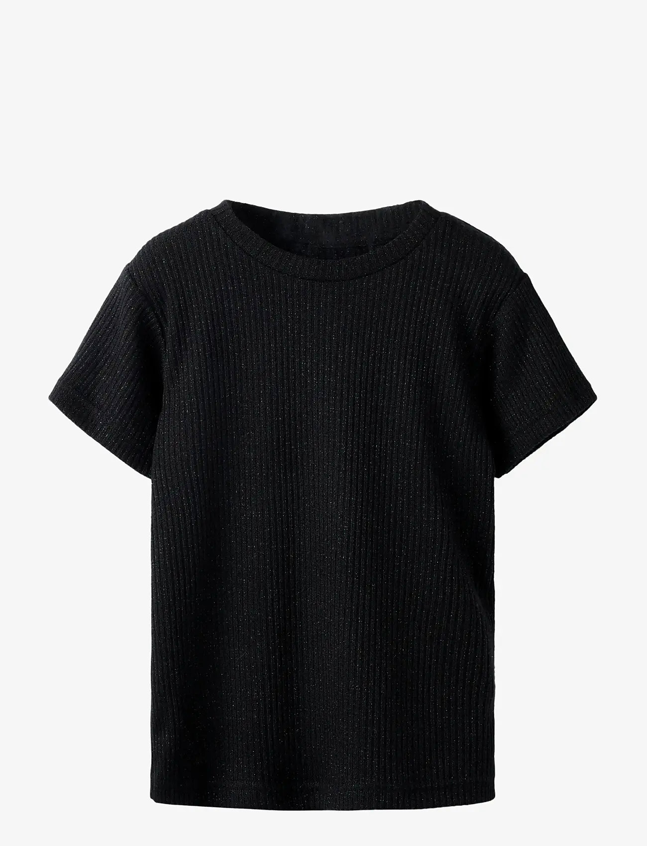 name it - NKFSISAN SS TOP - kortærmede t-shirts - black - 1