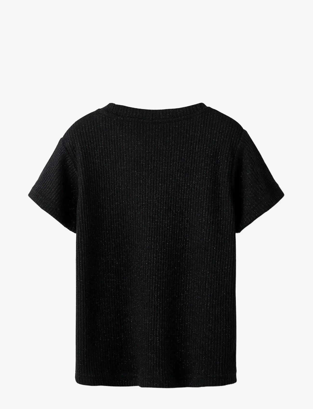 name it - NKFSISAN SS TOP - kortærmede t-shirts - black - 2