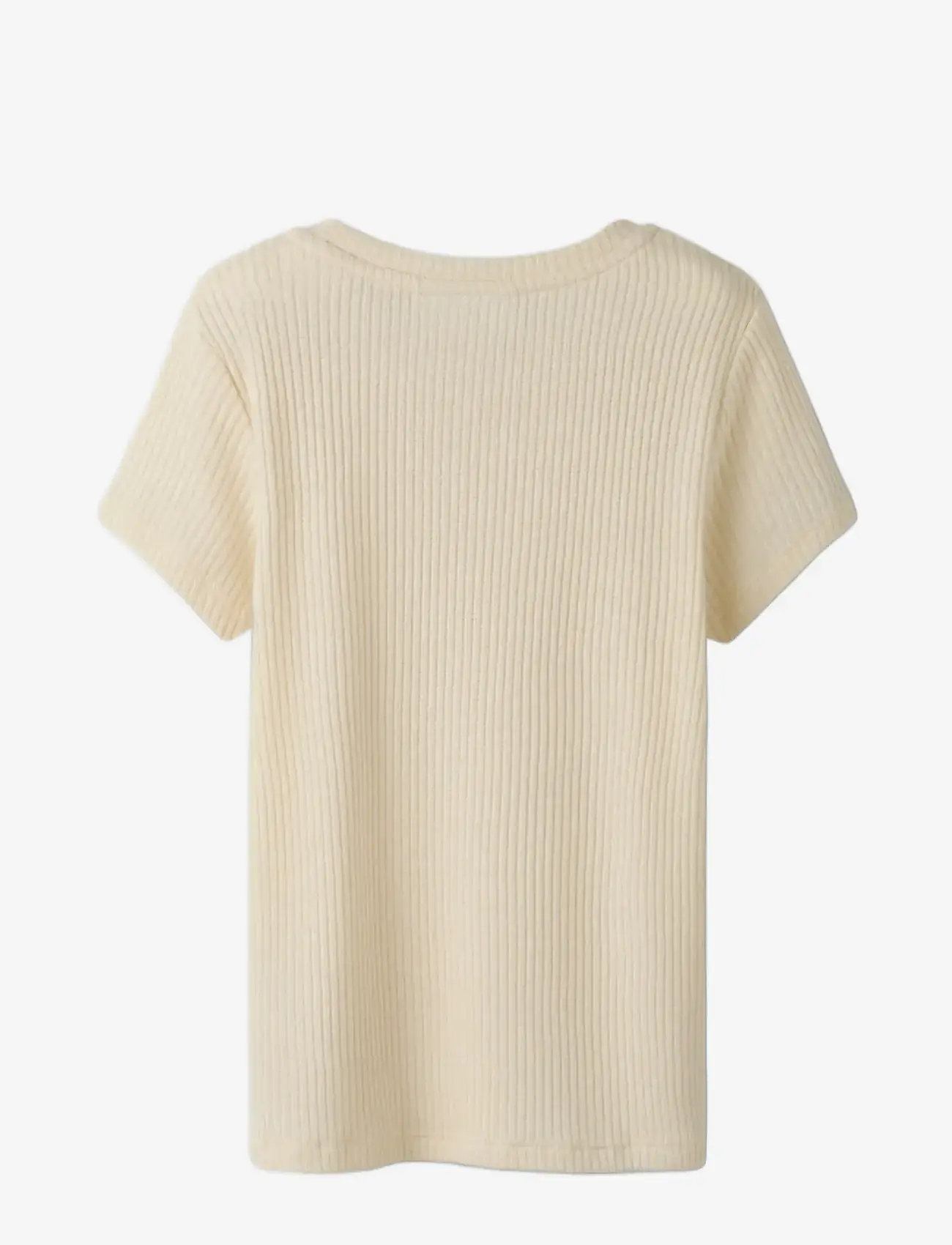 name it - NKFSISAN SS TOP - short-sleeved t-shirts - buttercream - 2