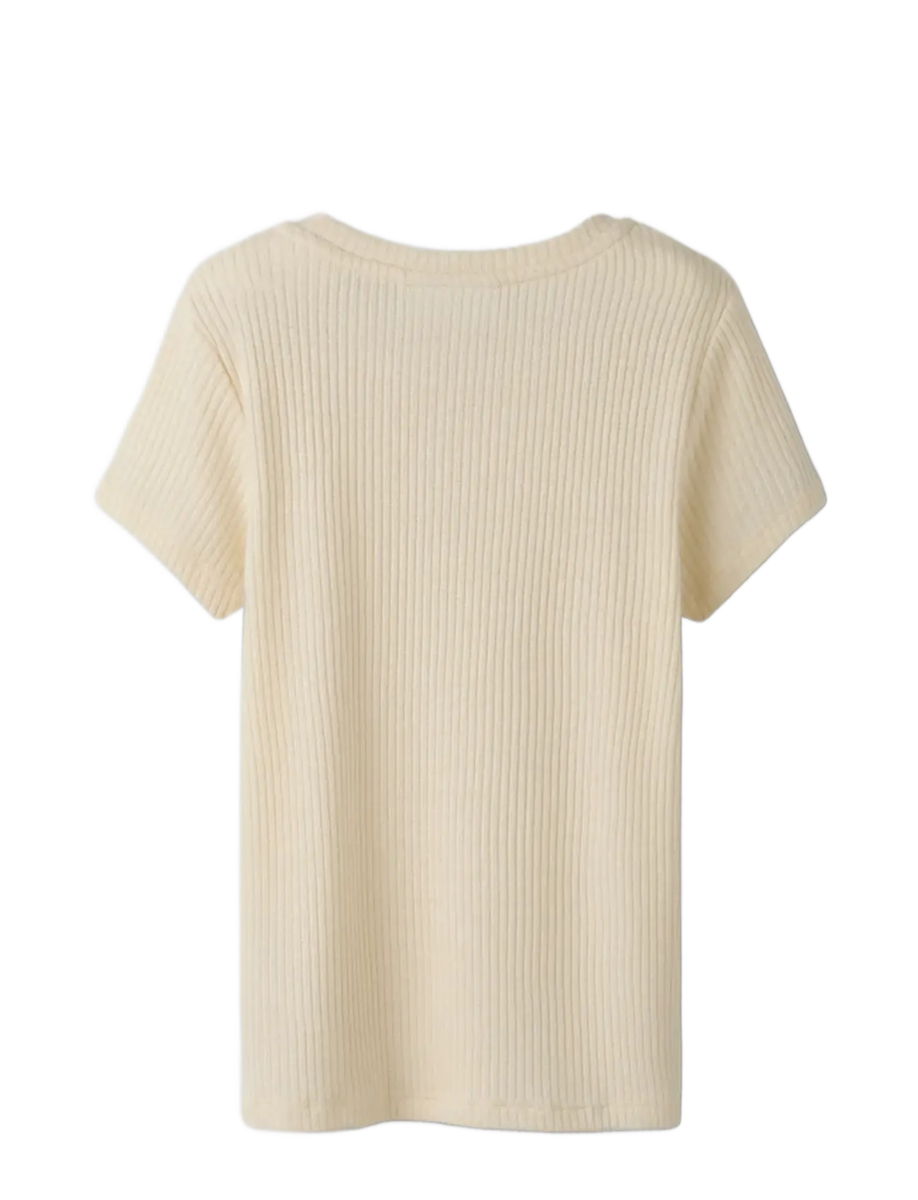 name it - NKFSISAN SS TOP - kortärmade t-shirts - buttercream - 2