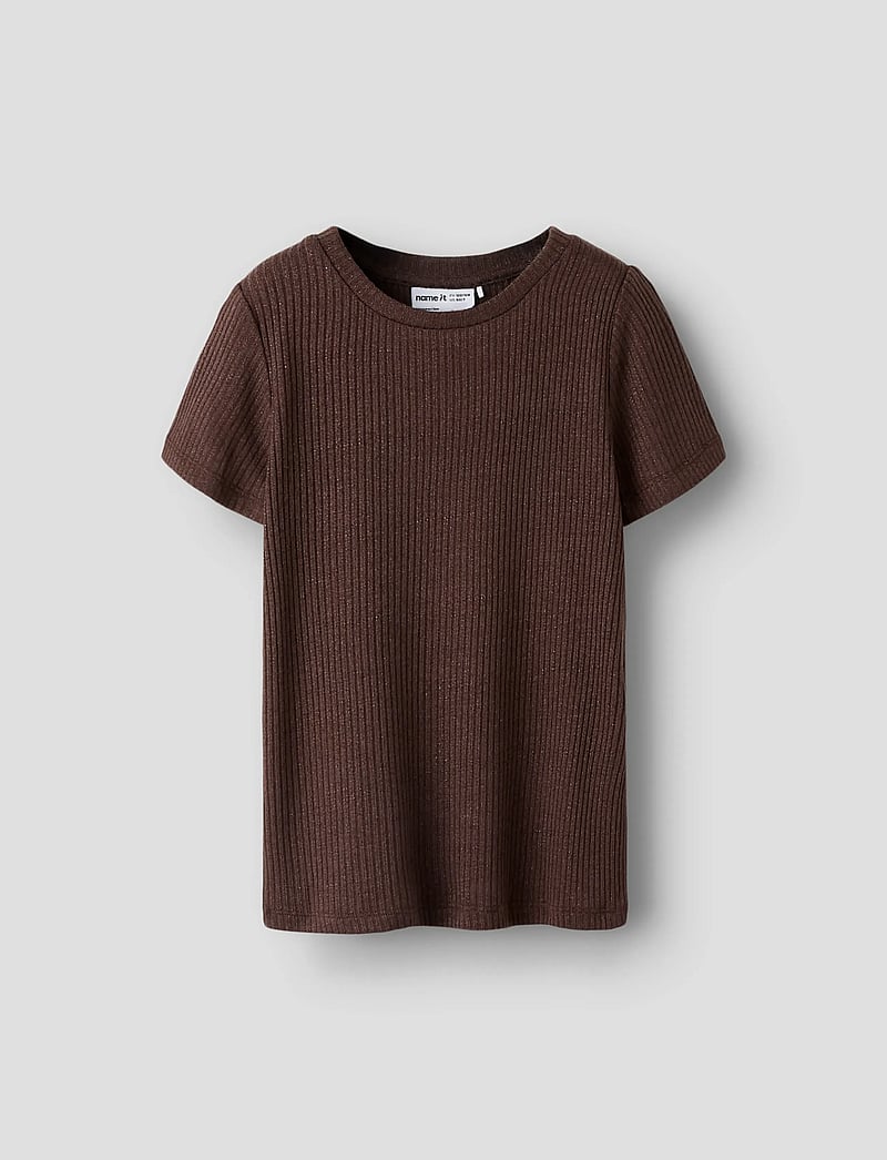 name it - NKFSISAN SS TOP - kortærmede t-shirts - shopping bag - 0