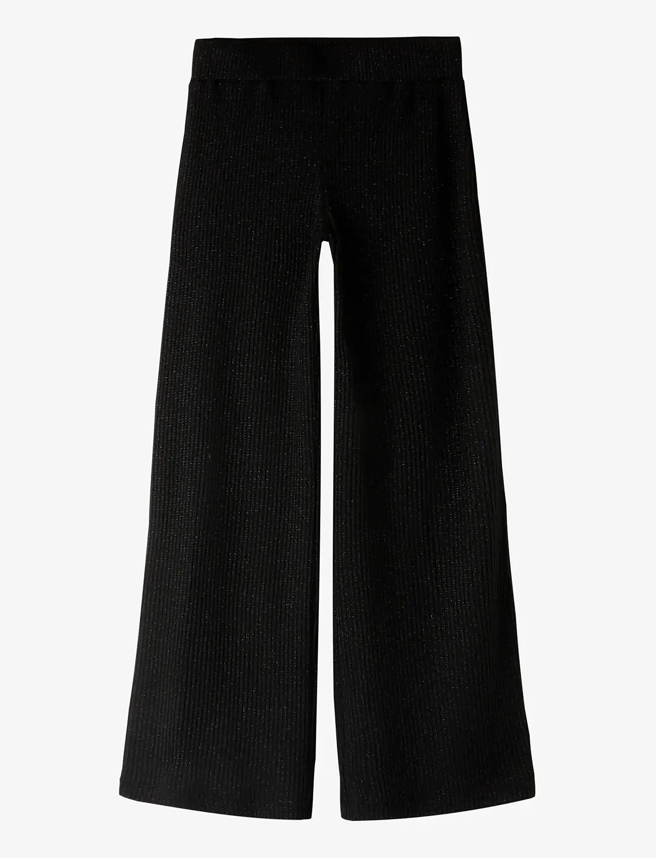 name it - NKFSISAN WIDE PANT - bukser - black - 1