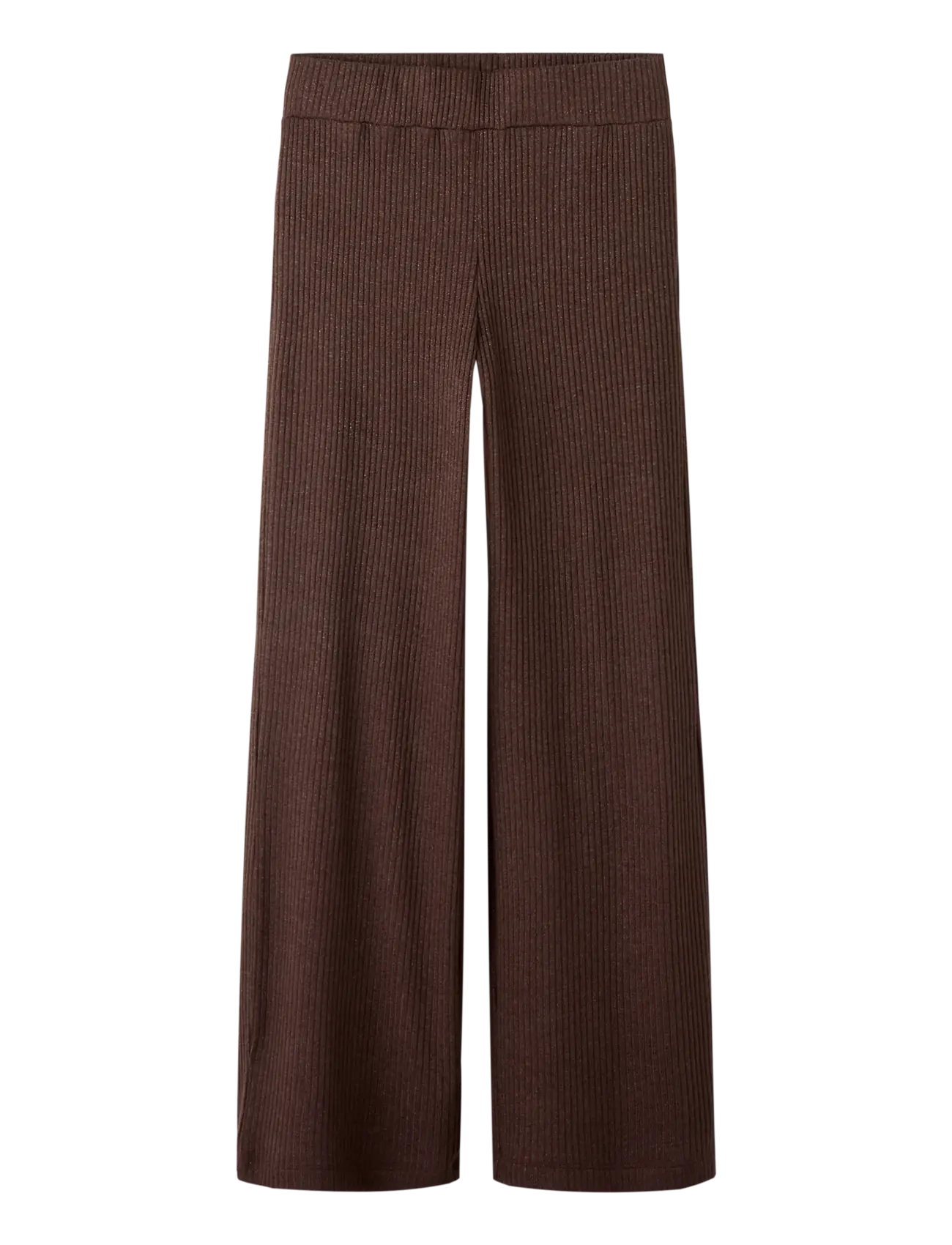 name it NKFSISAN WIDE PANT - Tøj - SHOPPING BAG / brown