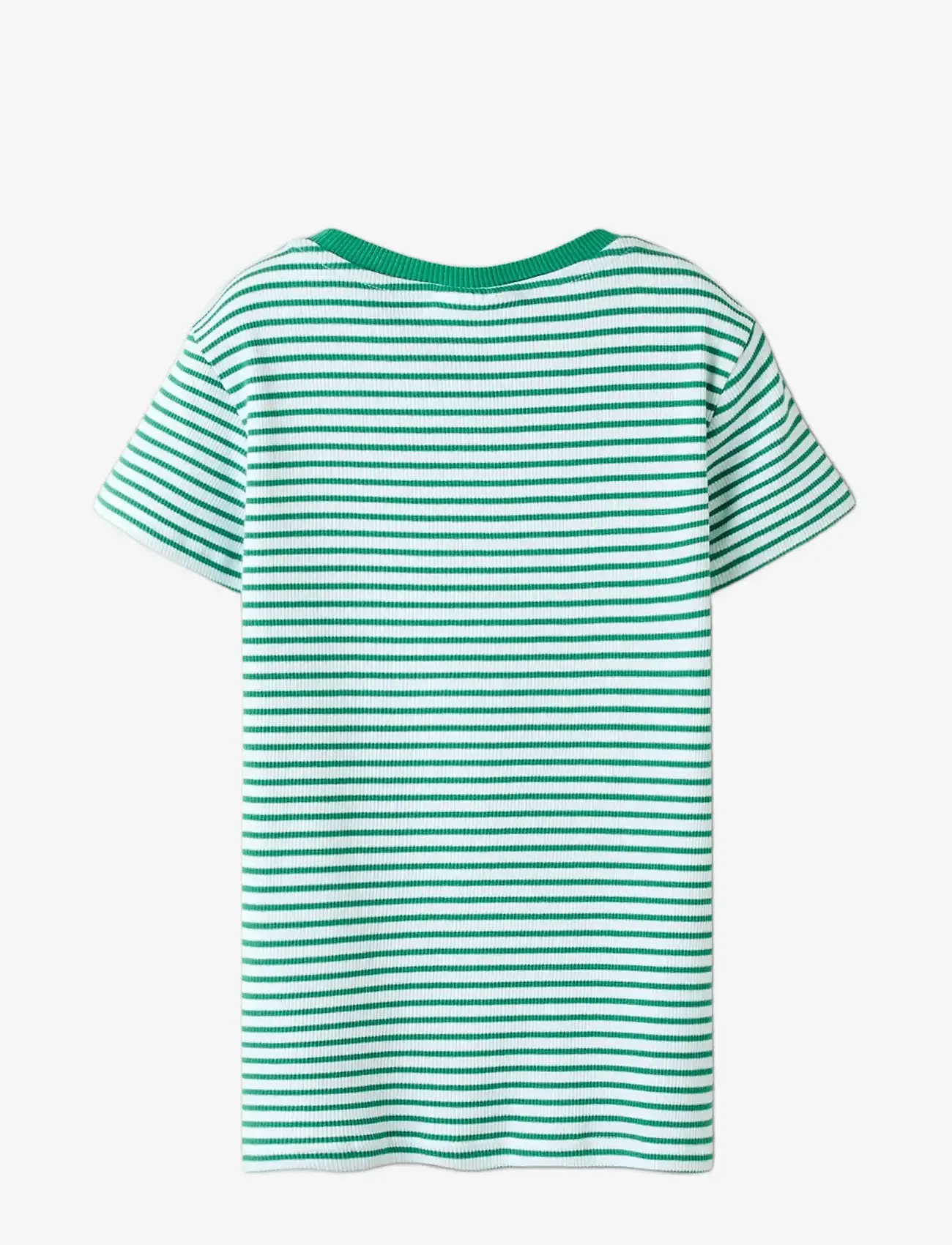 name it - NKFOFRIDA SS SLIM TOP - korte mouwen - bosphorus - 2