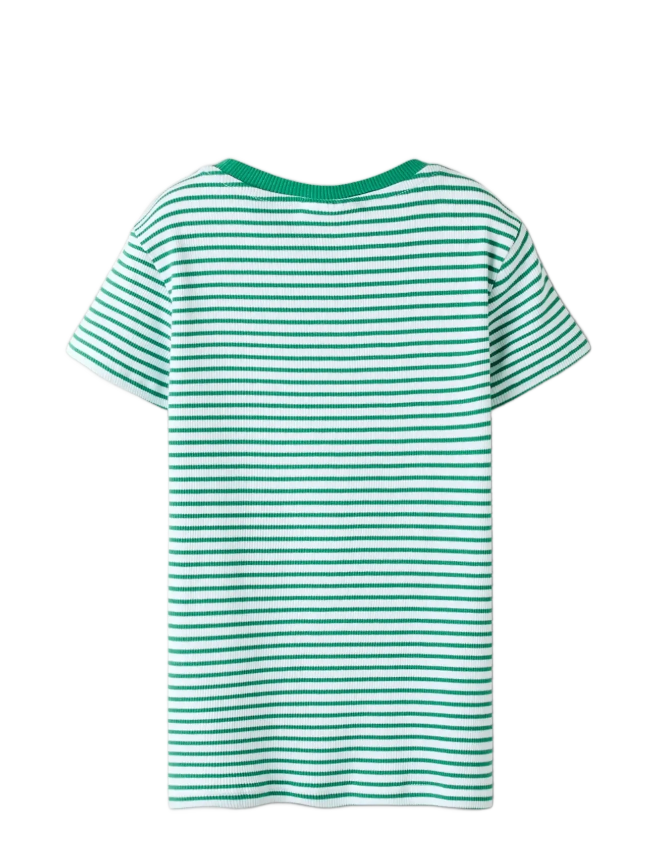 name it - NKFOFRIDA SS SLIM TOP - short-sleeved t-shirts - bosphorus - 2