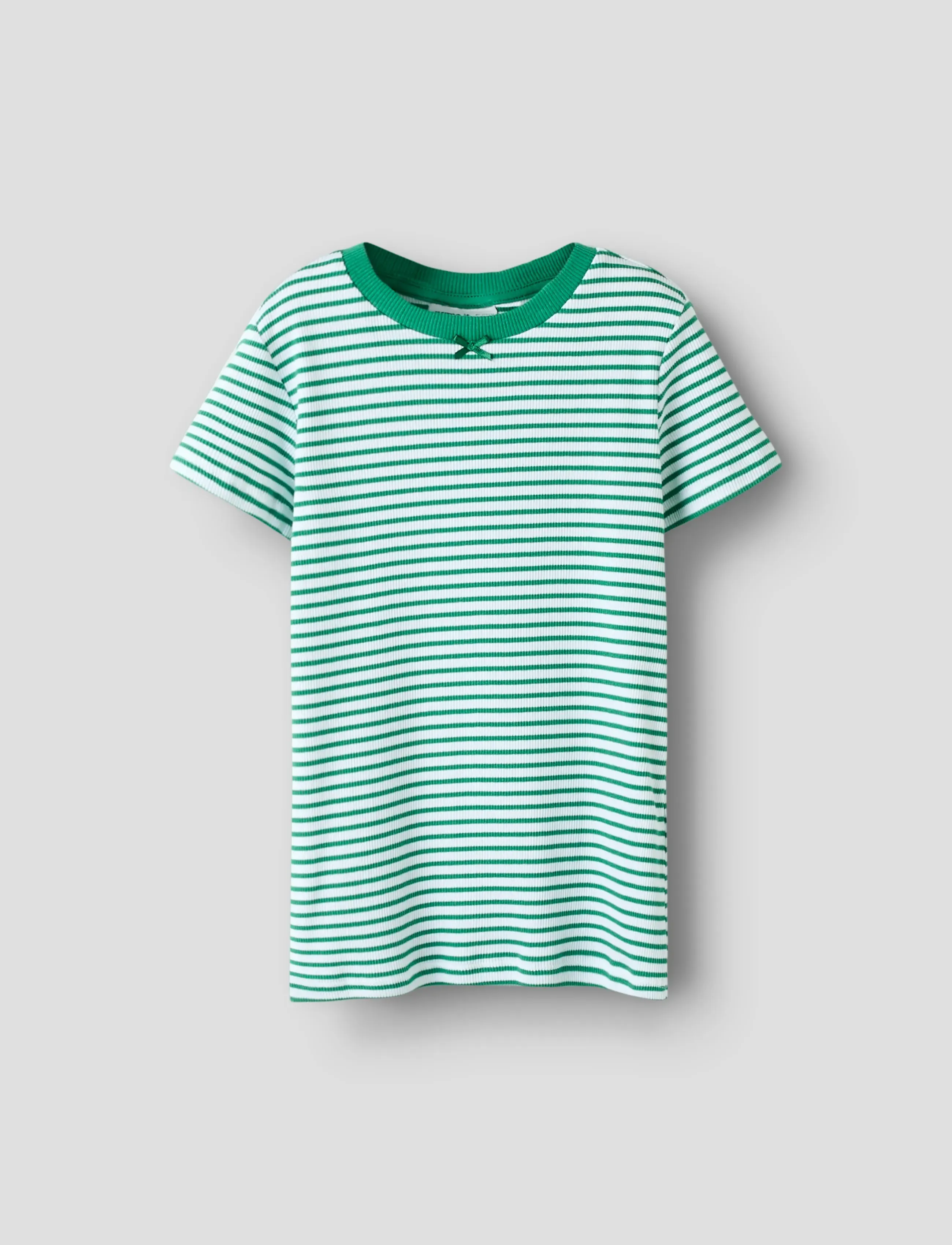 name it NKFOFRIDA SS SLIM TOP - Oberteile & T-Shirts - BOSPHORUS / green