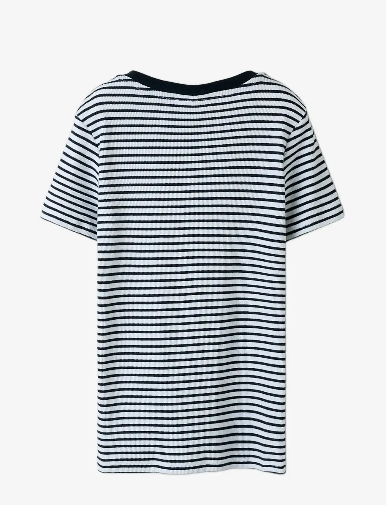 name it - NKFOFRIDA SS SLIM TOP - kortærmede t-shirts - navy blazer - 2