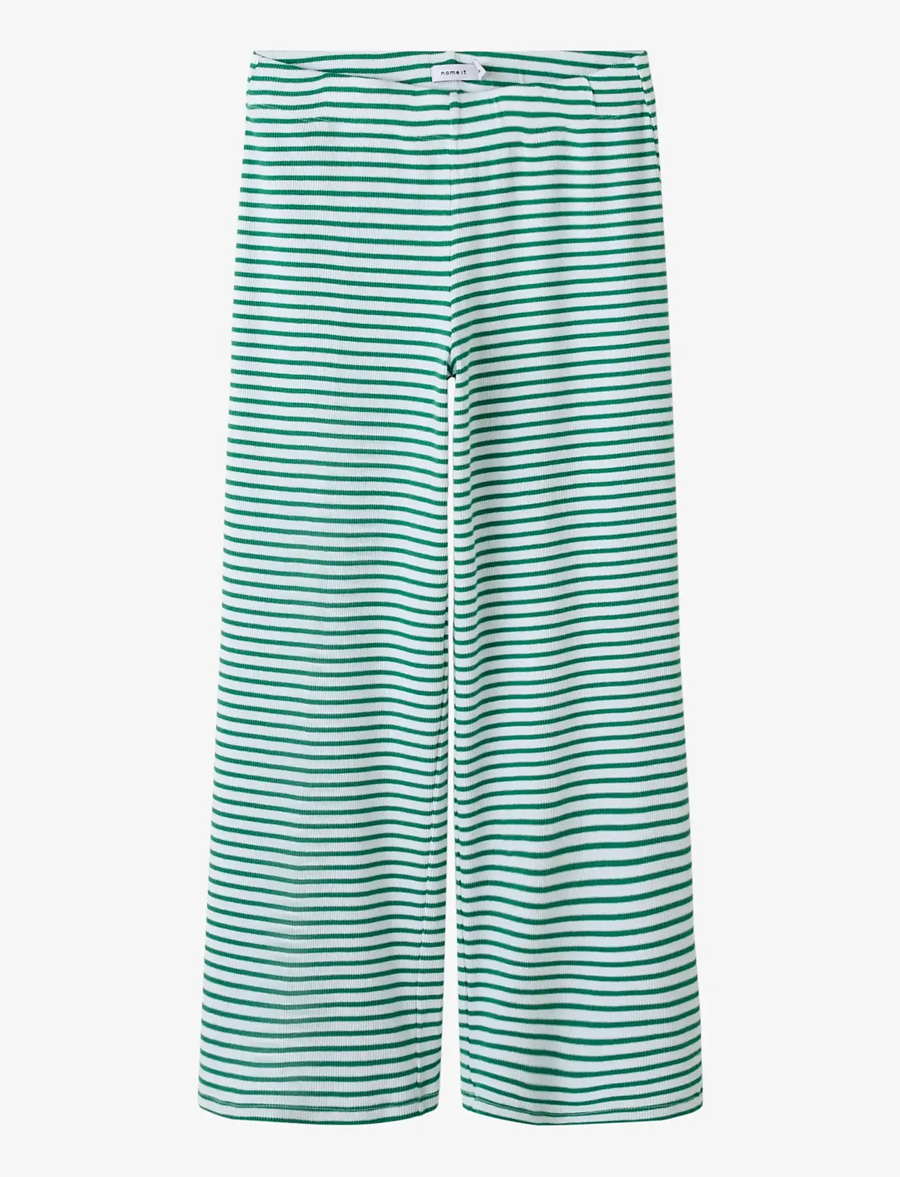 name it - NKFOFRIDA WIDE PANT - sweatpants - bosphorus - 1