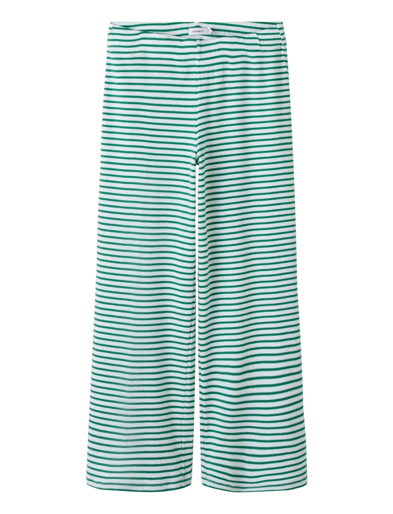name it NKFOFRIDA WIDE PANT - Kläder - BOSPHORUS / green