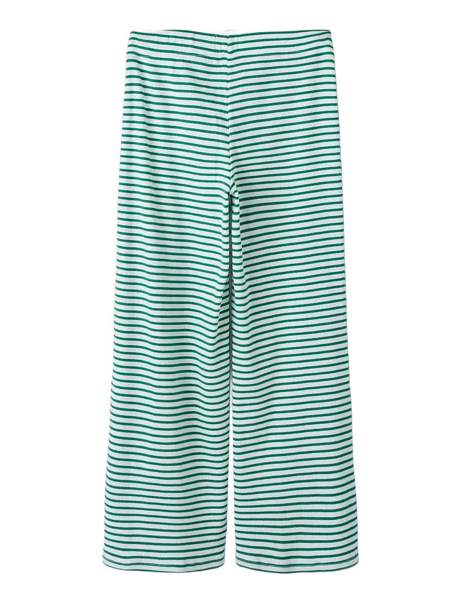 name it - NKFOFRIDA WIDE PANT - jogginghosen - bosphorus - 2