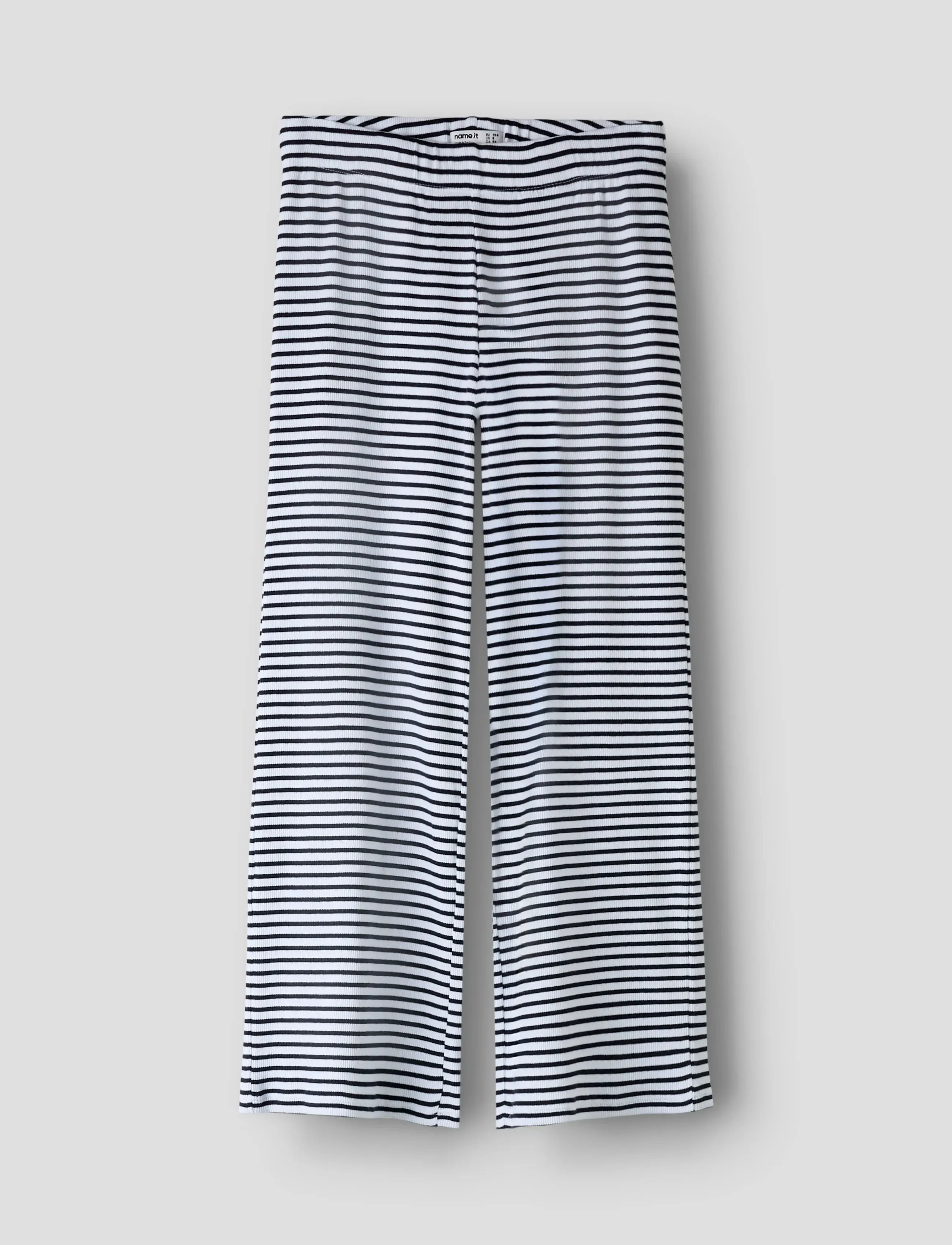 name it NKFOFRIDA WIDE PANT - Alaosat - NAVY BLAZER / multi