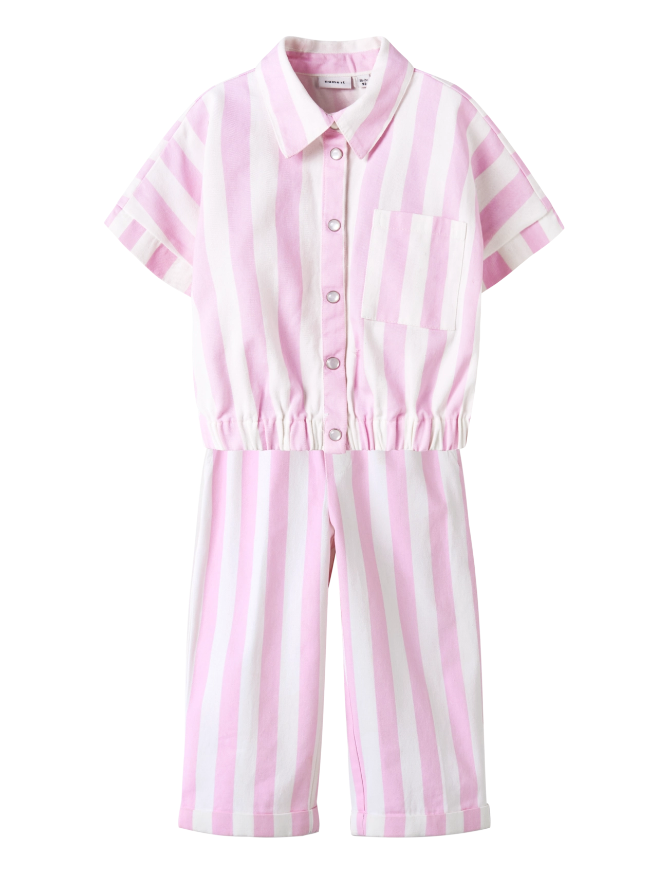 name it Nmffriba Set, Børn, Stribet Sæt, Pink, Str: 116