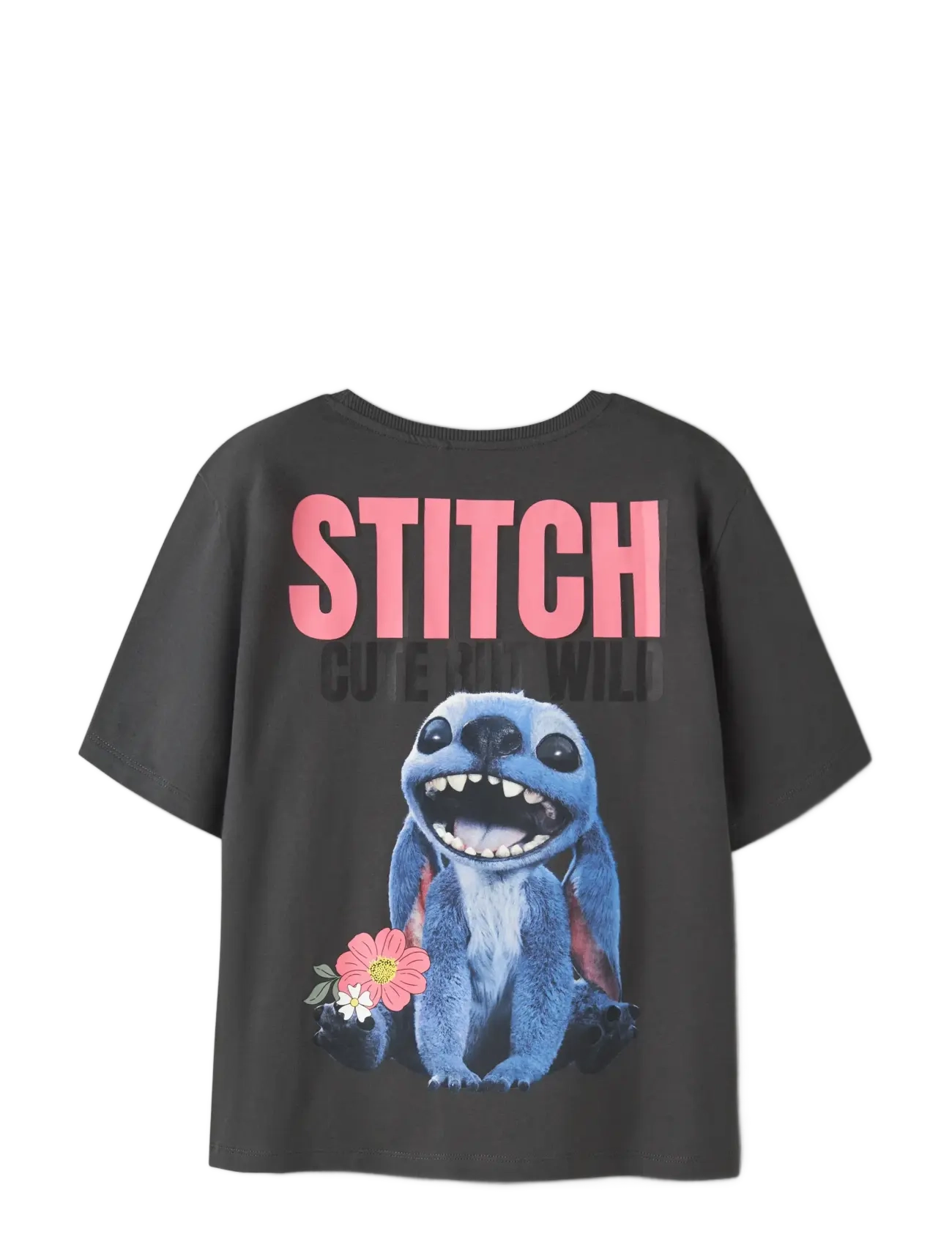 name it - NKFJYNIN STITCH SS NREG TOP BOX WDI - black oyster - 1