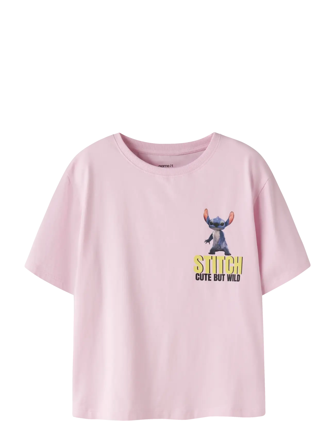 name it NKFJYNIN STITCH SS NREG TOP BOX WDI - Överdelar - PIROUETTE / pink/rose