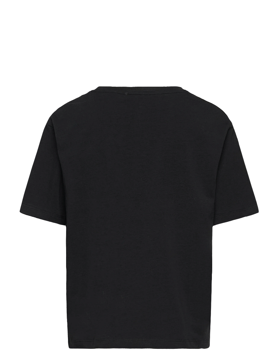 name it - NKFJYNA STITCH SS NREG TOP BOX NOOS WDI - kortærmede t-shirts - black - 1