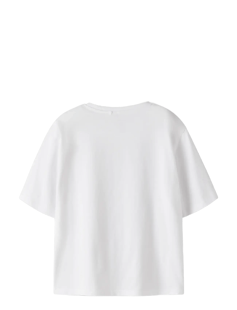 name it - NKFJYNA STITCH SS NREG TOP BOX NOOS WDI - kurzärmelige - bright white - 1