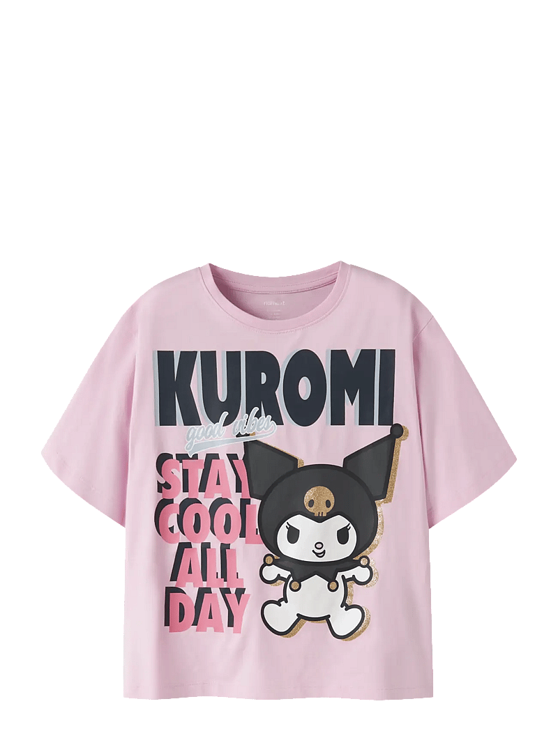 name it - NKFJYNEL HELLOK SS NREG TOP BOX NOOS SKY - korte mouwen - pirouette - 0