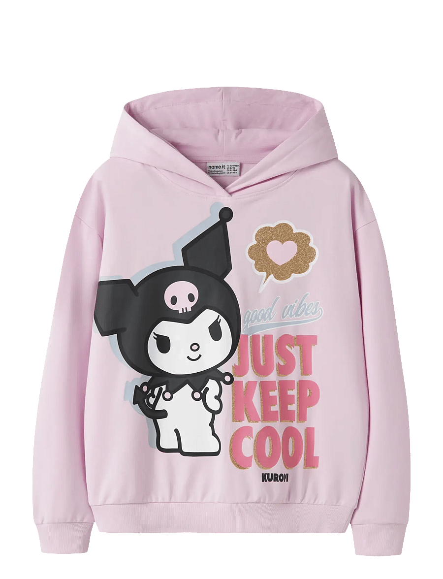 name it - NKFJY HELLOK RLX SWE BOX WH BRU NOOS SKY - kapuzenpullover - pirouette - 0
