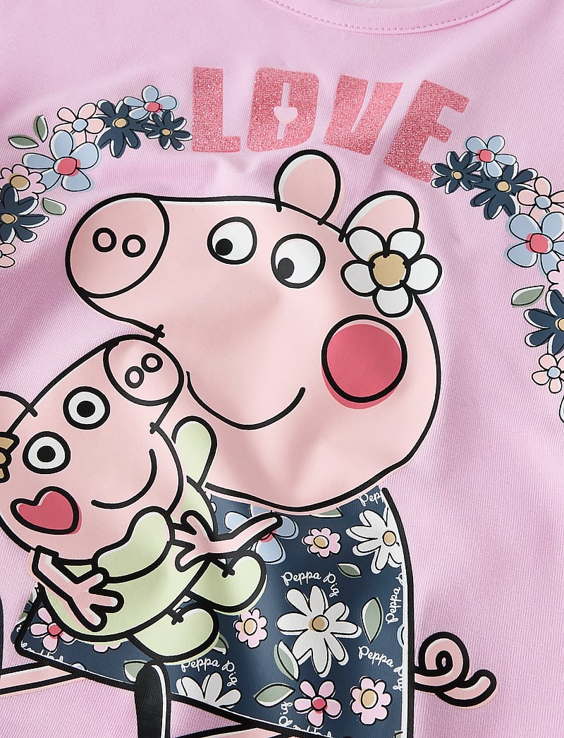name it - NMFJUNA PEPPA SS NREG TOP BOX CPLG - kortærmede t-shirts - pirouette - 2
