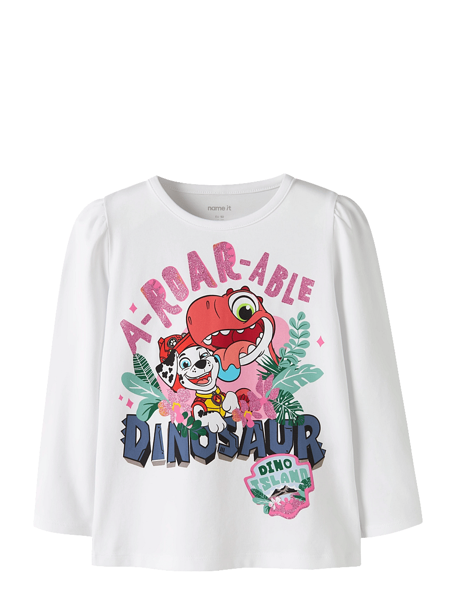 name it - NMFJETTE PAW LS TOP BOX NOOS CPLGM - bright white - 0