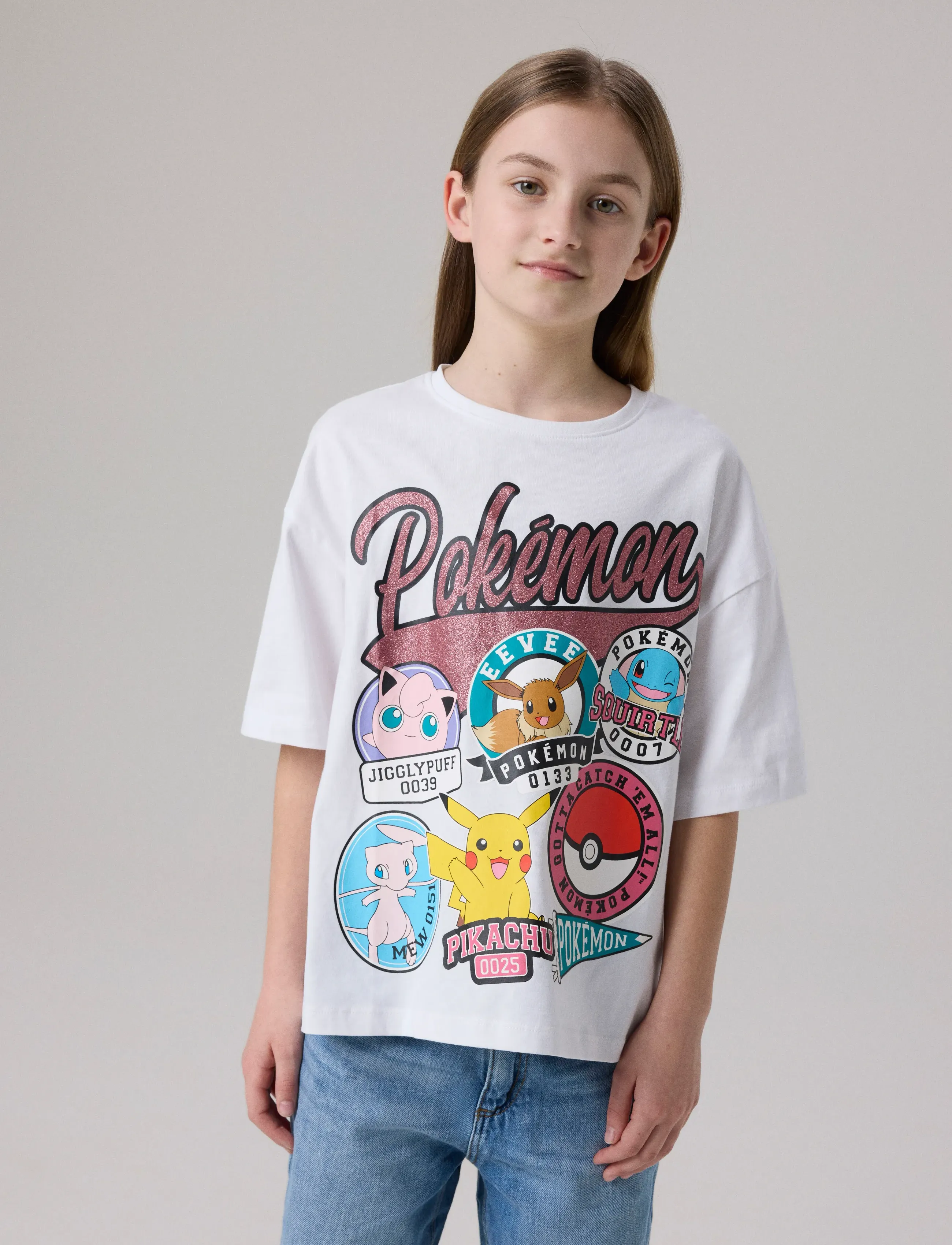 name it - NKFJYLAL POKEMON SS RLX TOP BOX NOOS SKY - kortærmede t-shirts - bright white - 2