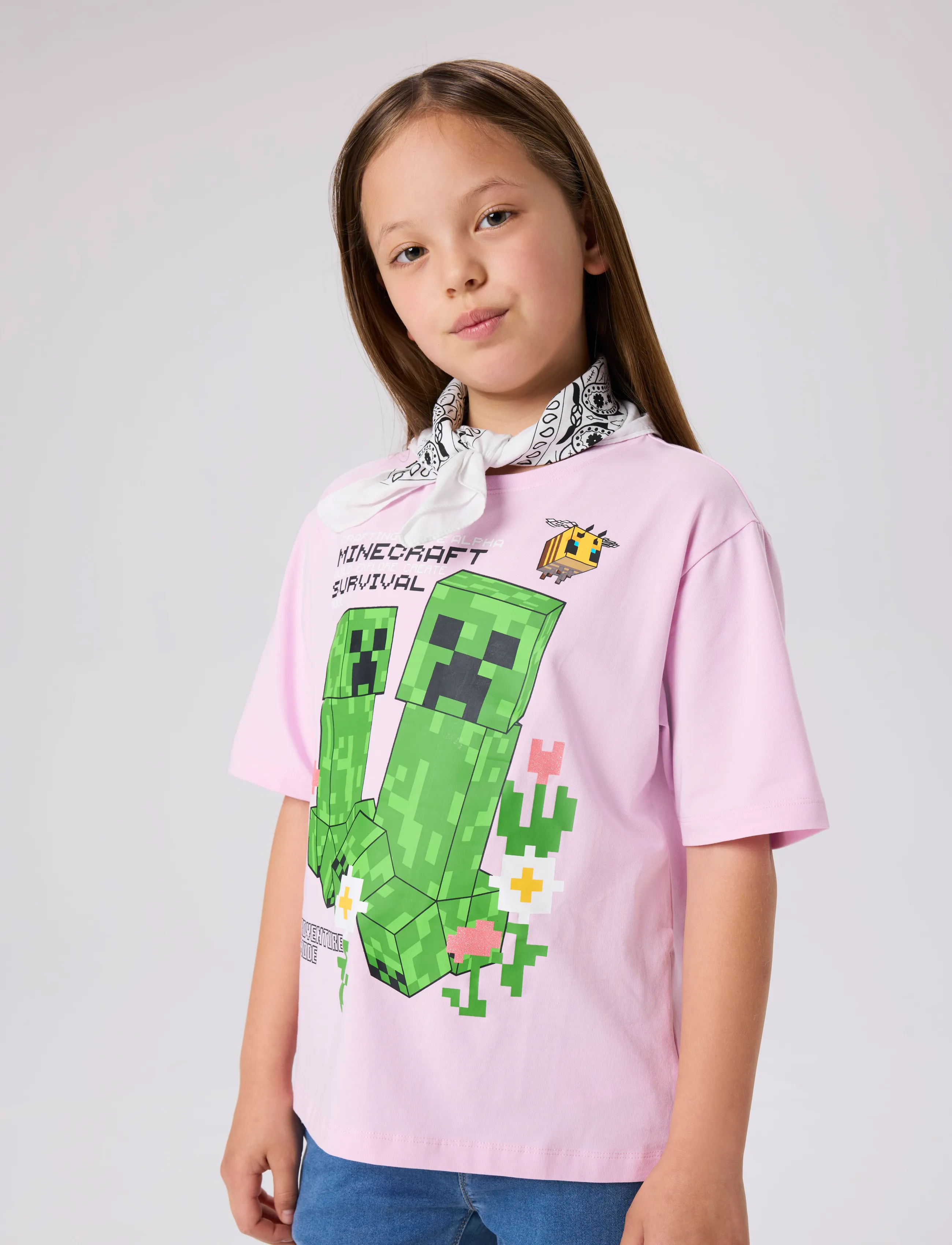 name it - NKFJYLDA MINECRAFT SS NREG TOP BOX BIO - lühikeste varrukatega t-särgid - pirouette - 2