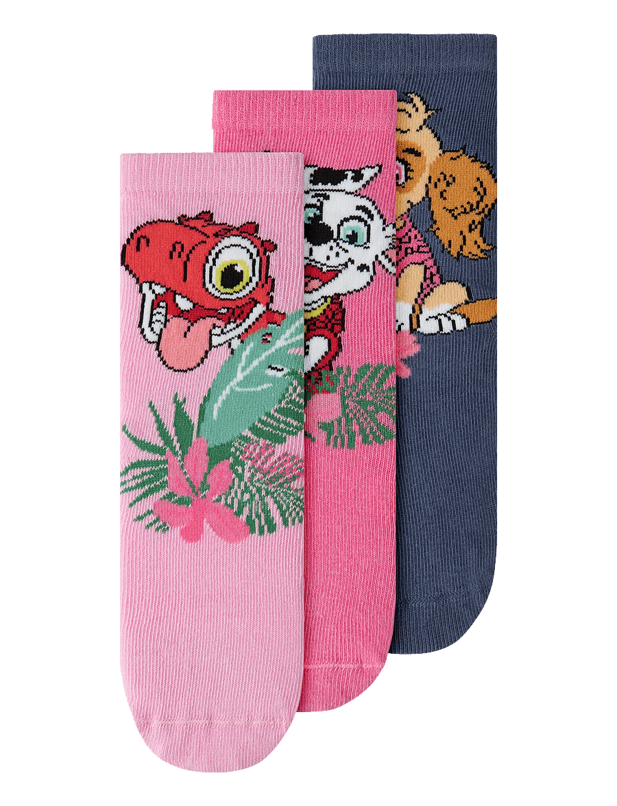 name it - NMFJENTA PAW 3P SOCK CPLGM - strømper - pirouette - 0