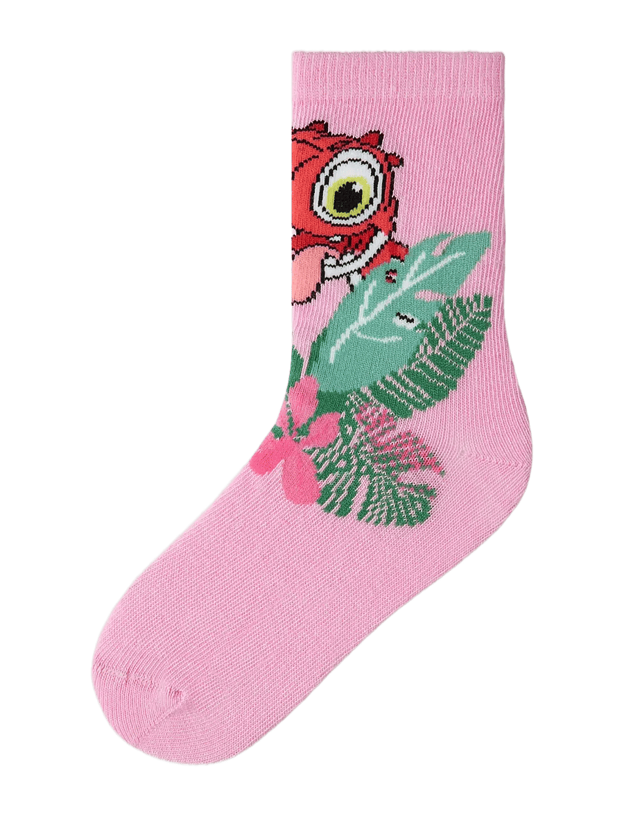 name it - NMFJENTA PAW 3P SOCK CPLGM - strømper - pirouette - 1