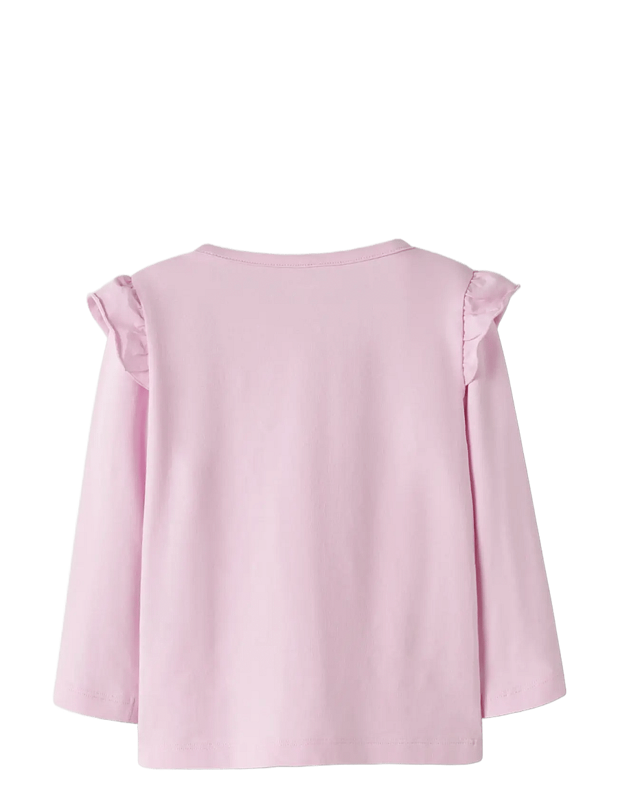 name it - NMFJANA HELLOK LS NREG TOP SKY - langærmede t-shirts - pirouette - 1