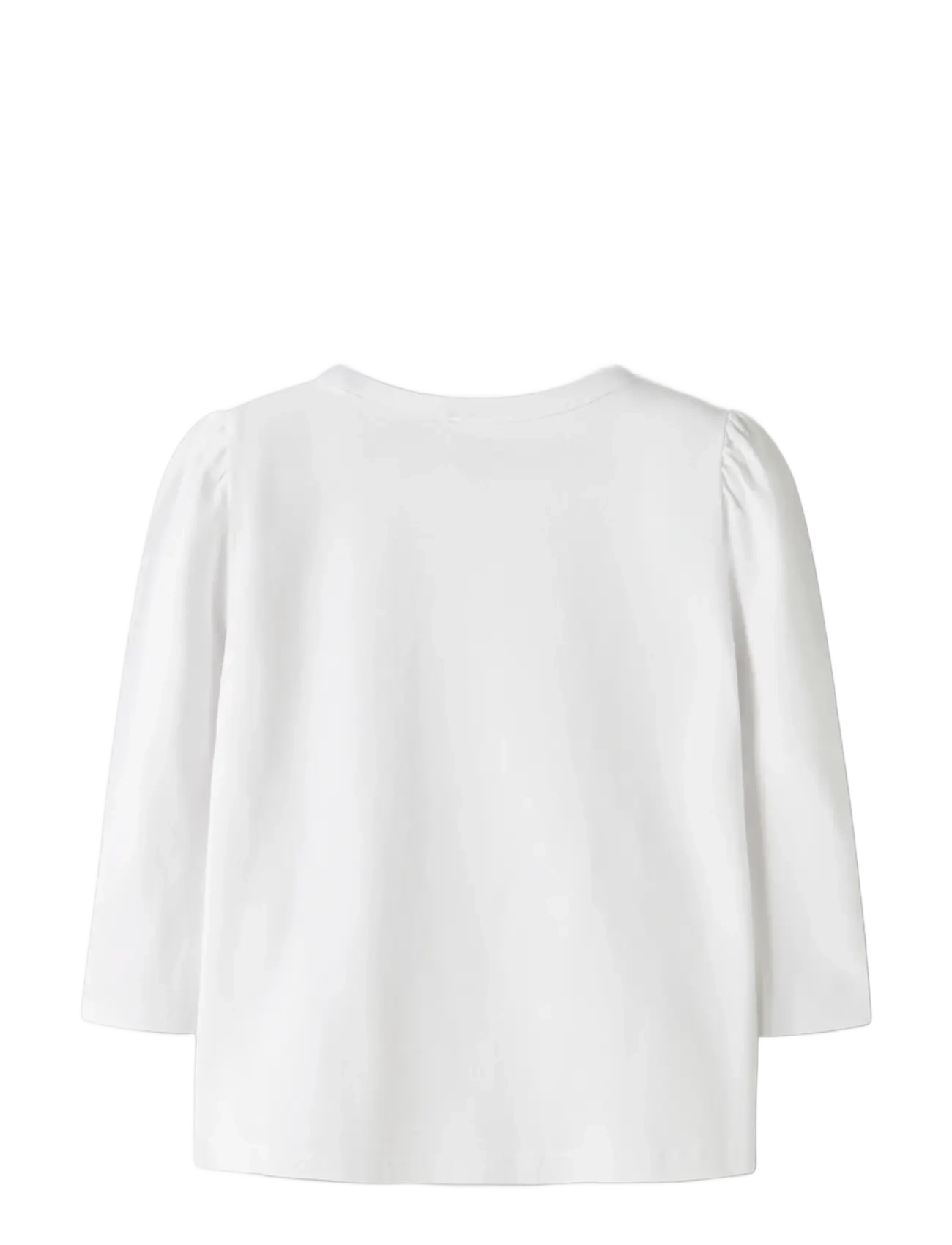 name it - NMFJINA STITCH LS TOP BOX NOOS WDI - langärmelig - bright white - 1