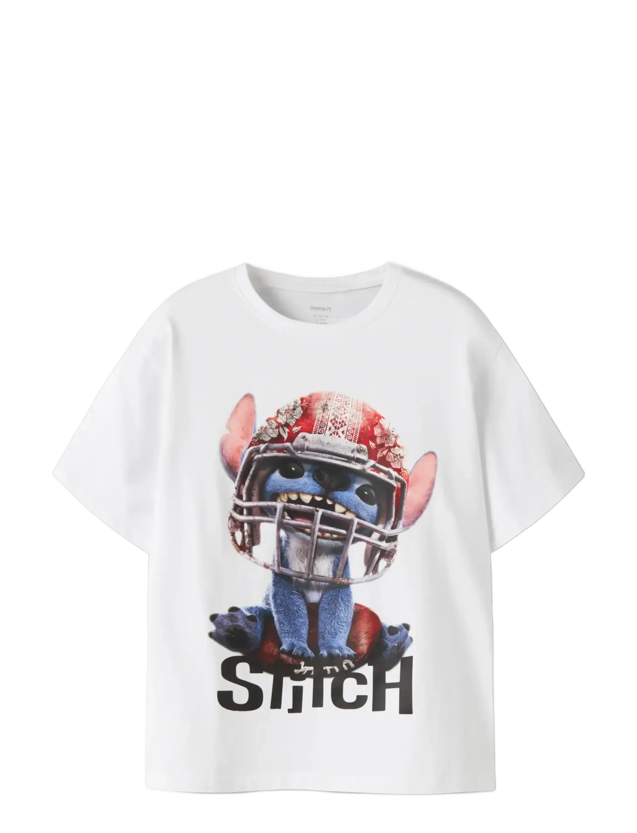 name it - NKMJULIX STITCH SS NREG TOP NOOS WDI - bright white - 2
