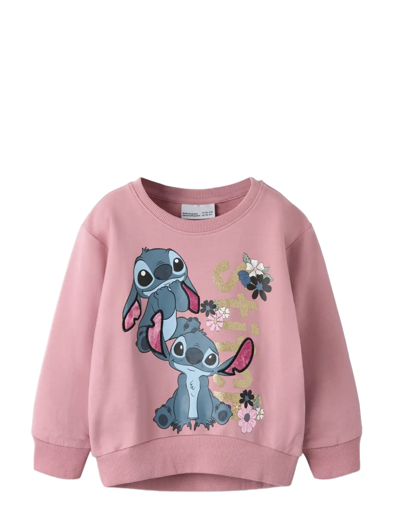 name it - NMFJINNY STITCH NREG SWEAT UNB WDI - sweatshirts - lilas - 2