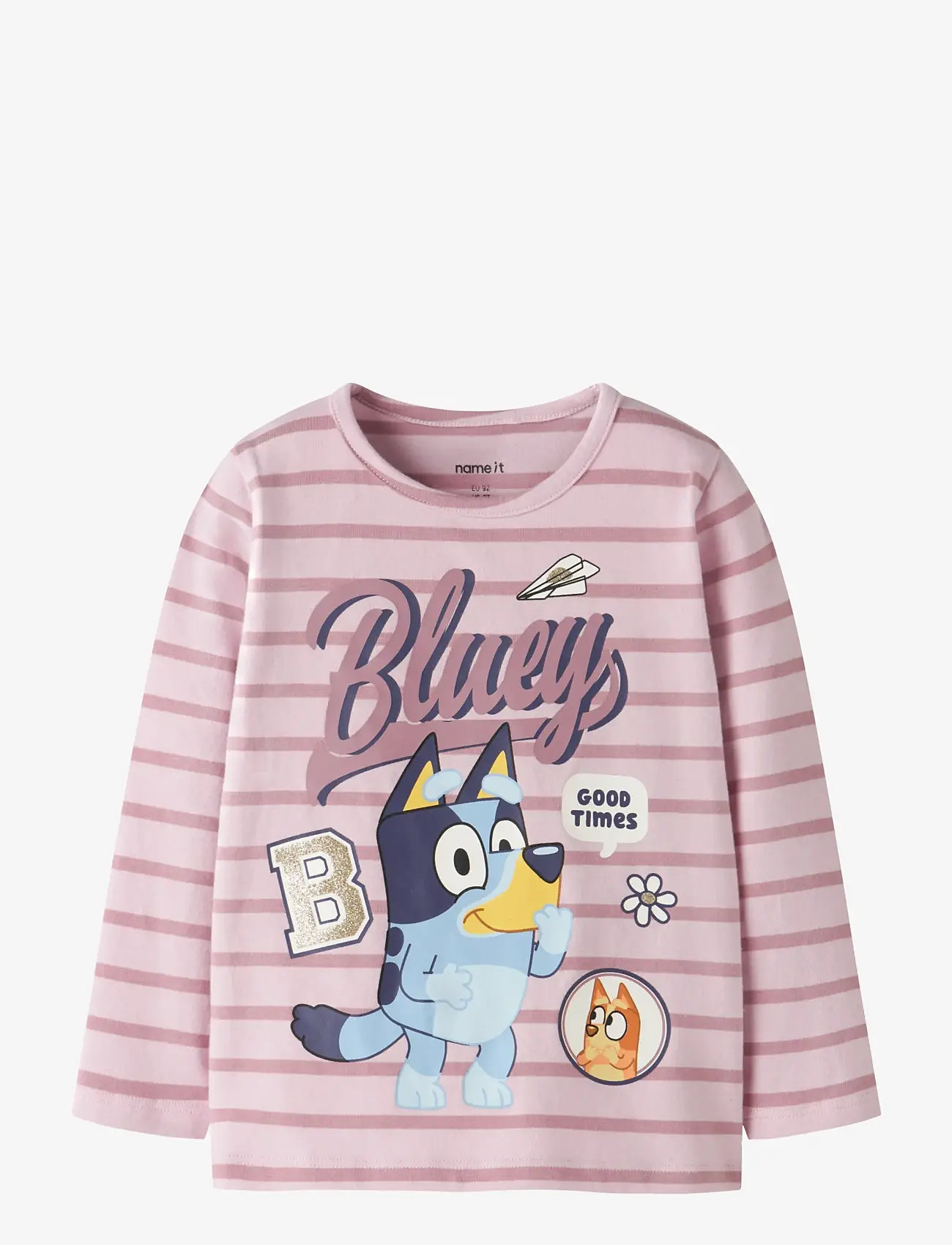 name it - NMFJONA BLUEY LS NREG TOP BOX NOOS SKY - langerma bolir - pirouette - 0