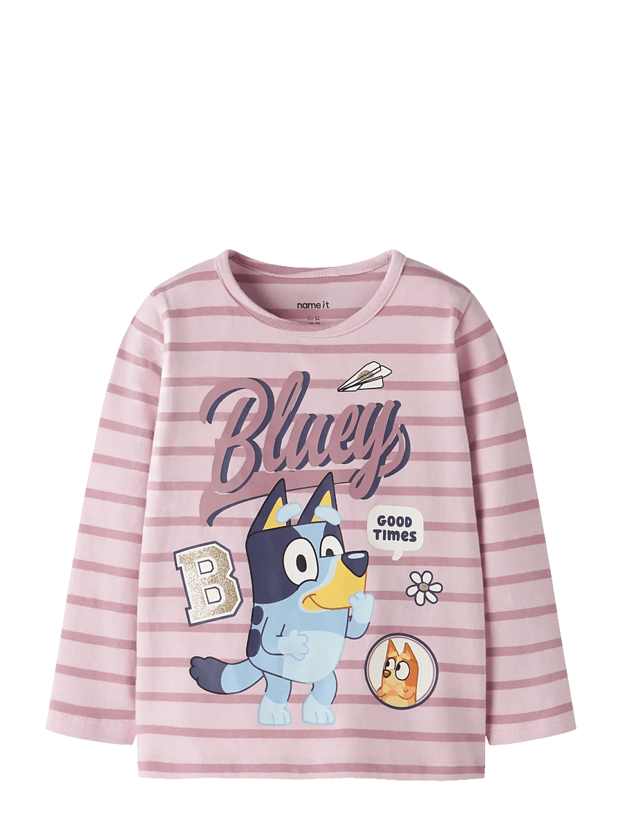 name it - NMFJONA BLUEY LS NREG TOP BOX NOOS SKY - langärmelig - pirouette - 0