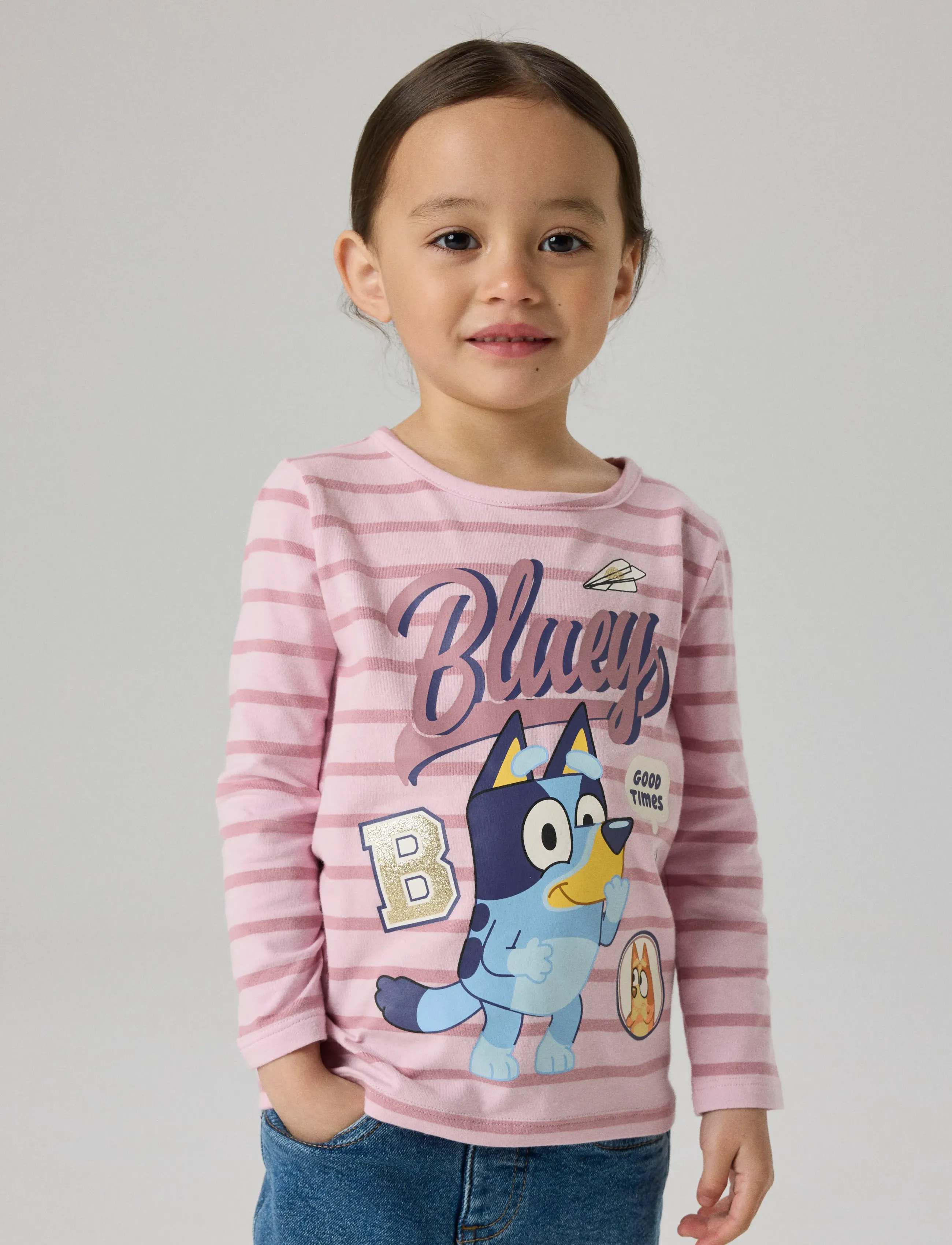 name it - NMFJONA BLUEY LS NREG TOP BOX NOOS SKY - langärmelig - pirouette - 2