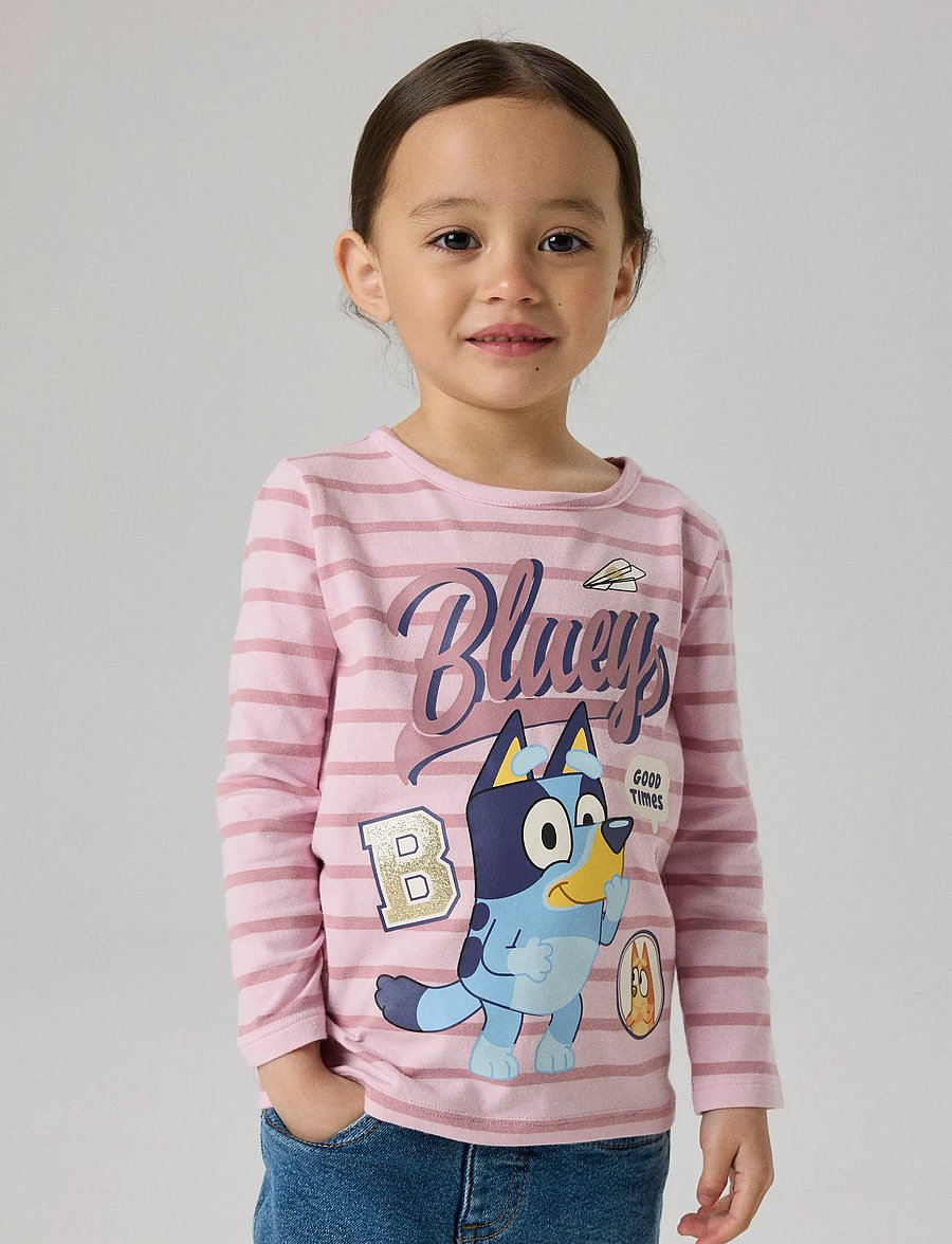 name it - NMFJONA BLUEY LS NREG TOP BOX NOOS SKY - langärmelig - pirouette - 2