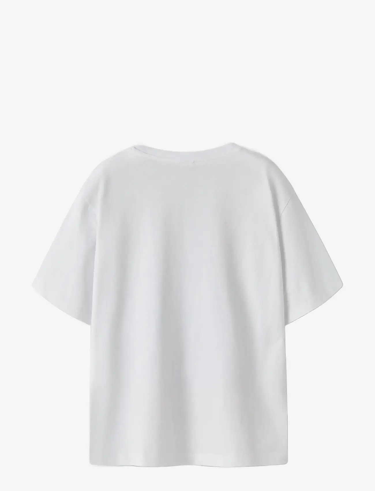 name it - NKMJEF FORTNITE SS NREG TOP BOX VDE - kortærmede t-shirts - bright white - 1