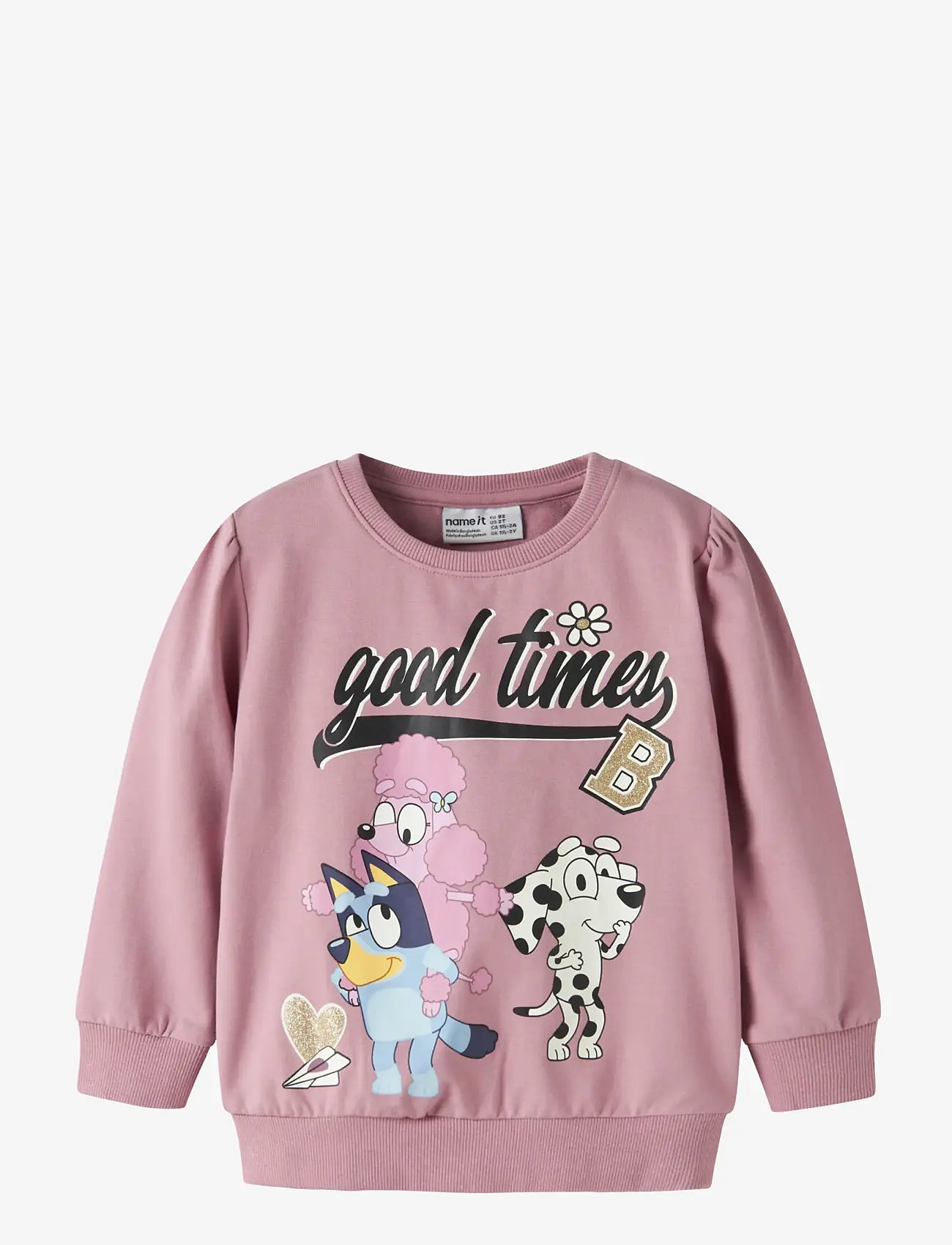 name it - NMFJONERA BLUEY SWEAT UNB SKY - lilas - 0