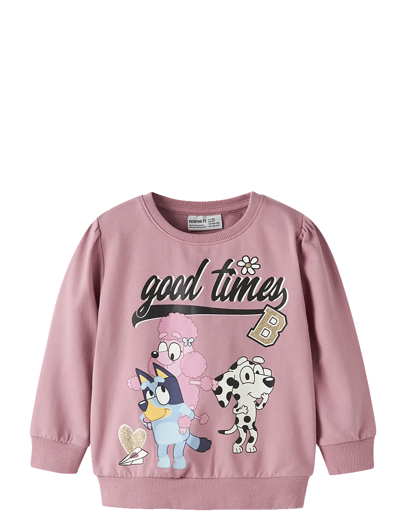 name it - NMFJONERA BLUEY SWEAT UNB SKY - lilas - 0