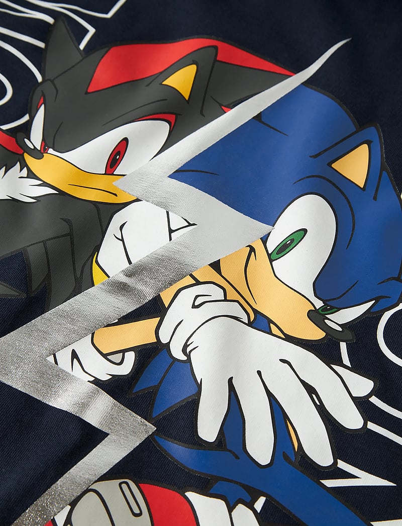 name it - NKMJULLE SONIC SS NREG TOP NOOS SKY - marškinėliai trumpomis rankovėmis - navy blazer - 3