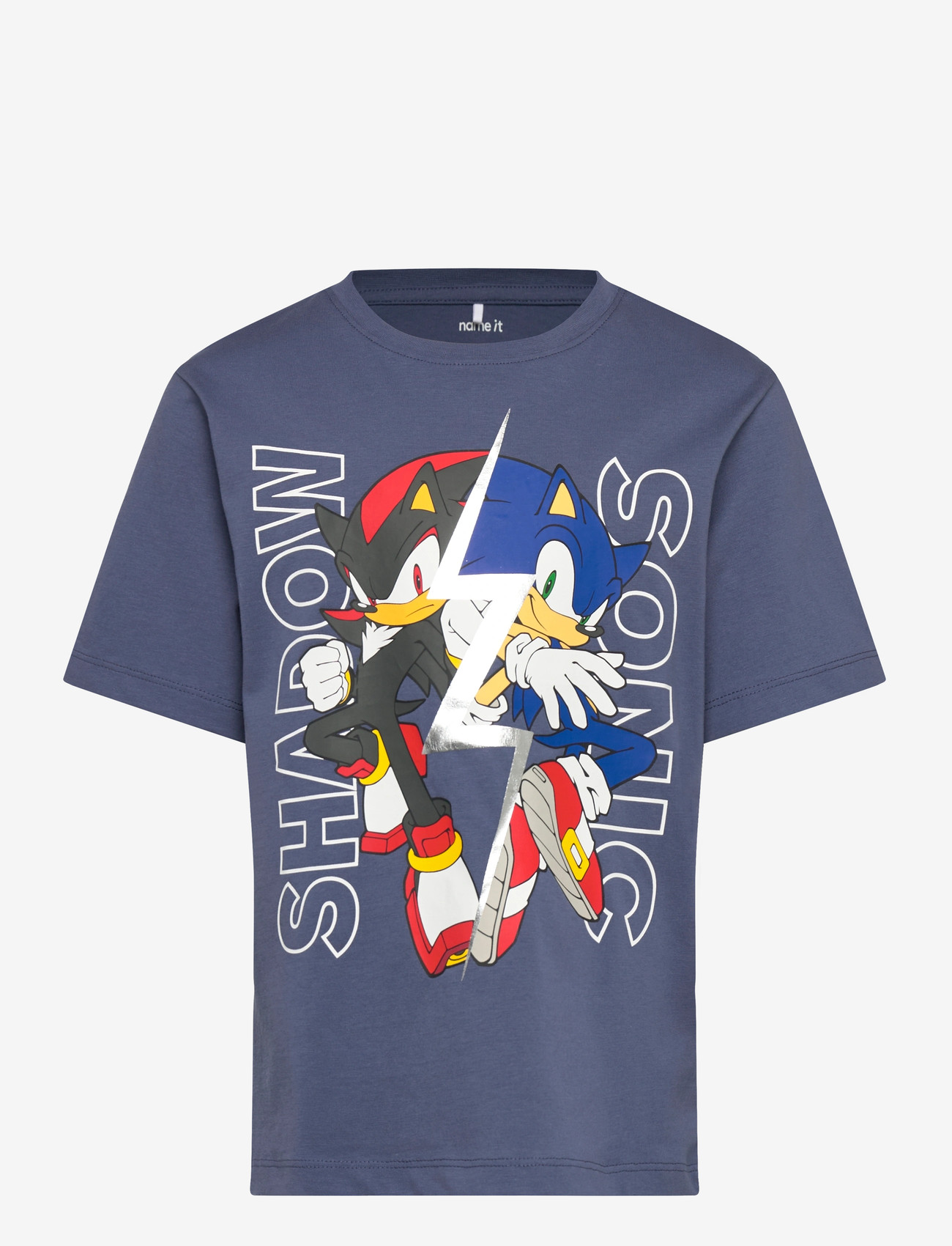 name it - NKMJULLE SONIC SS NREG TOP NOOS SKY - kortærmede t-shirts - vintage indigo - 1